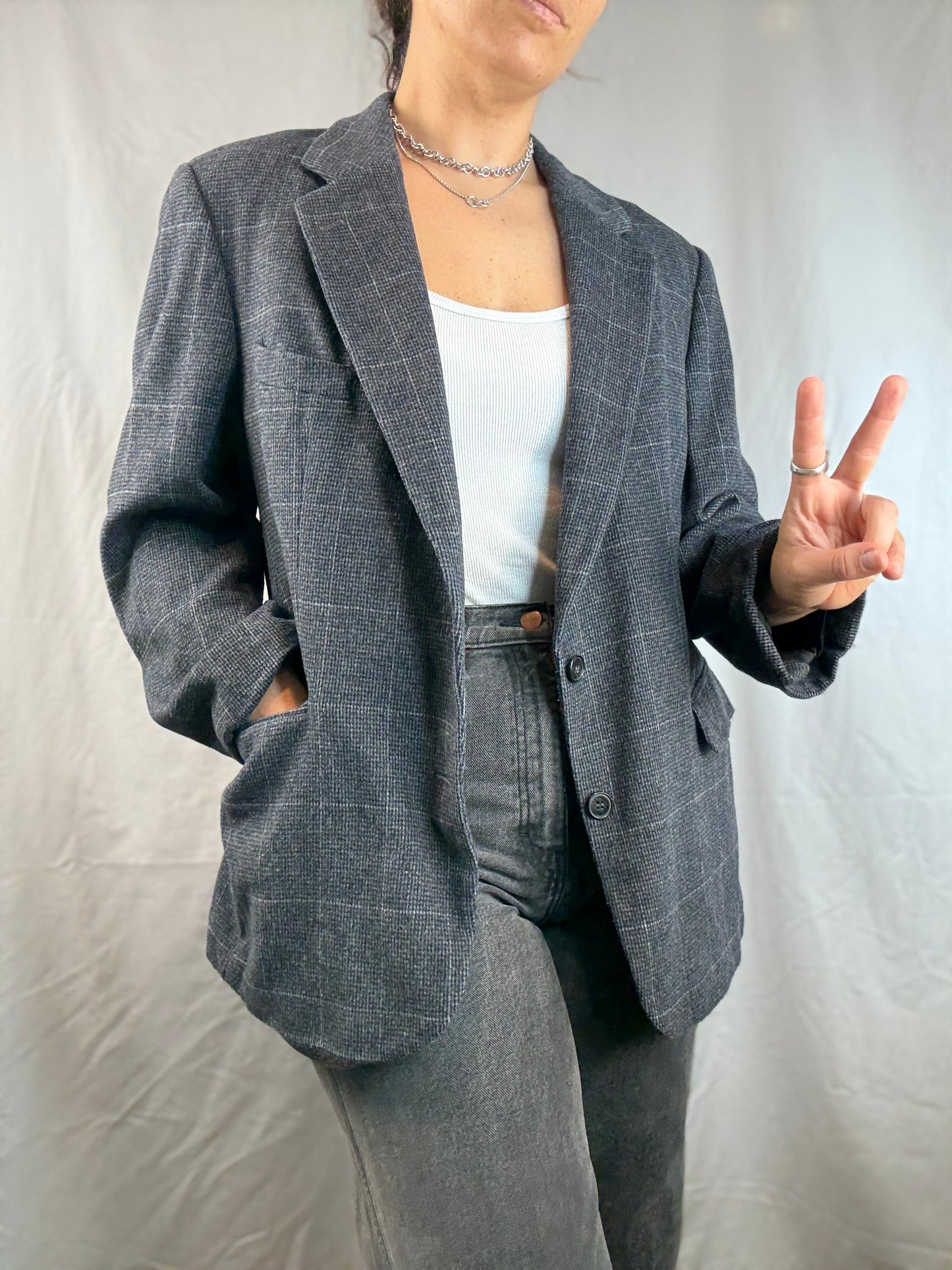 Golden Anchor by J.G. Hook Sport Coat (1980's-1990's)