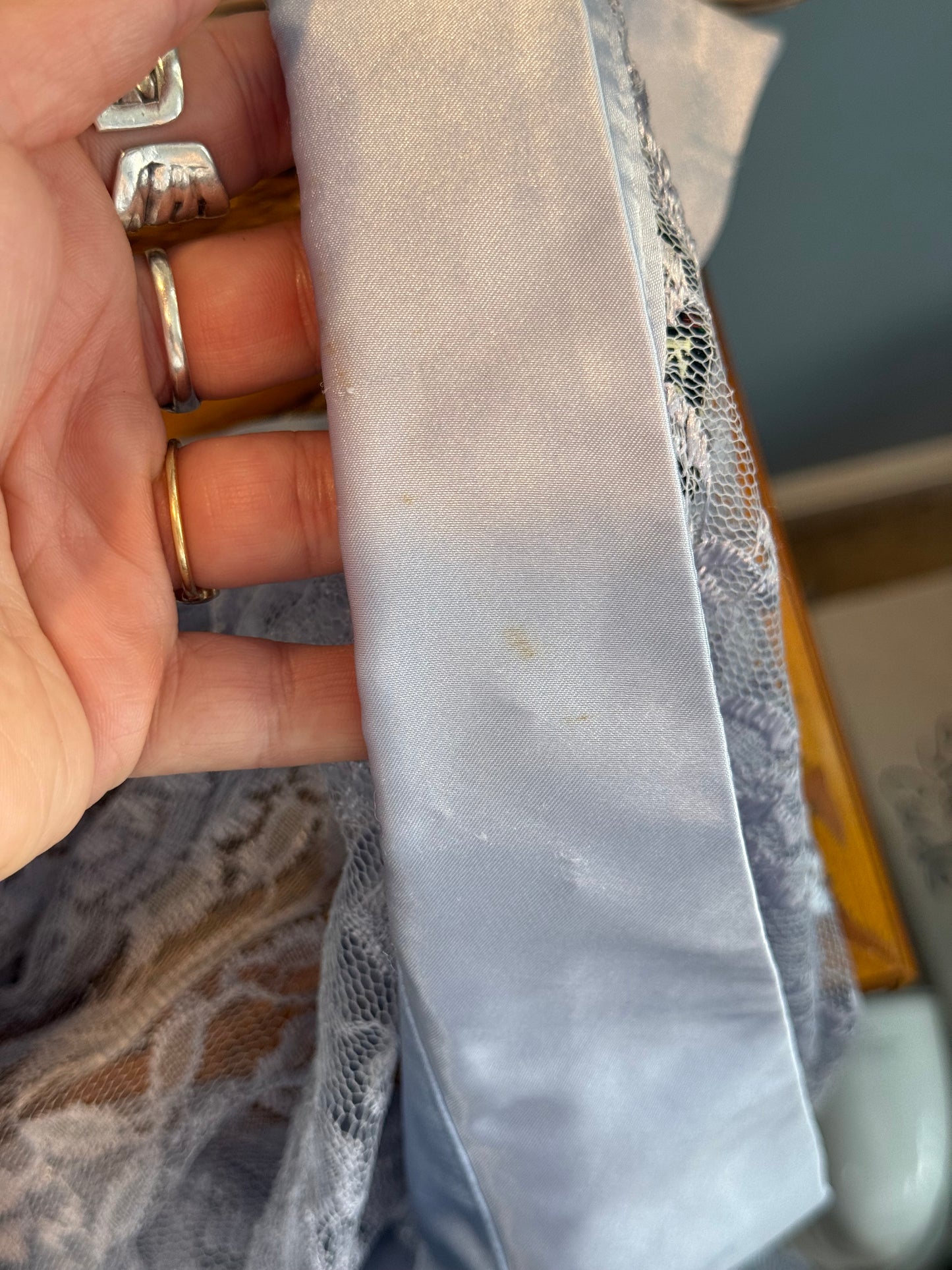 Shell Kepler Lace Button-Up Shirt (1990's)