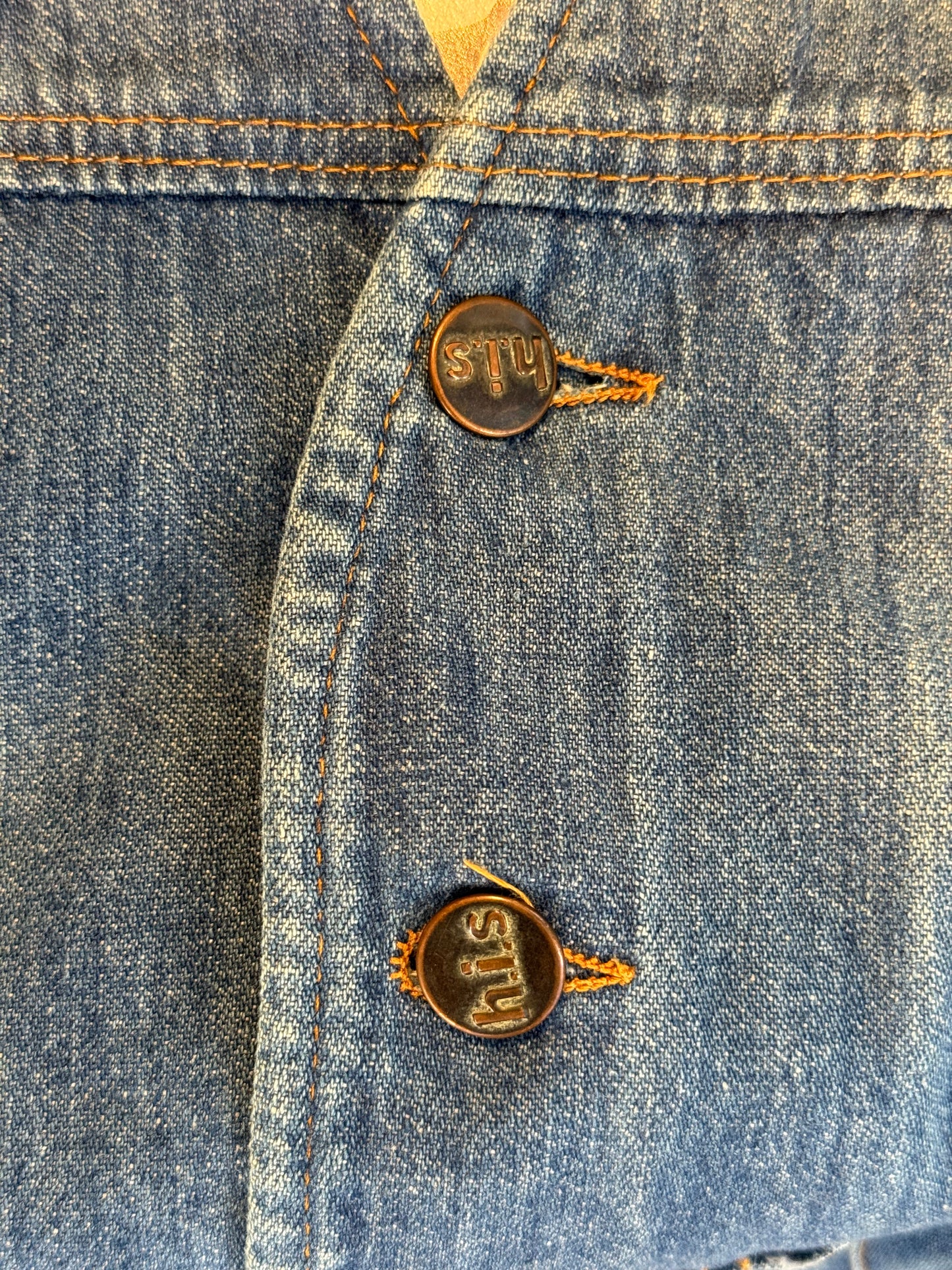 h.i.s. Denim Vest (1960's-1970's)