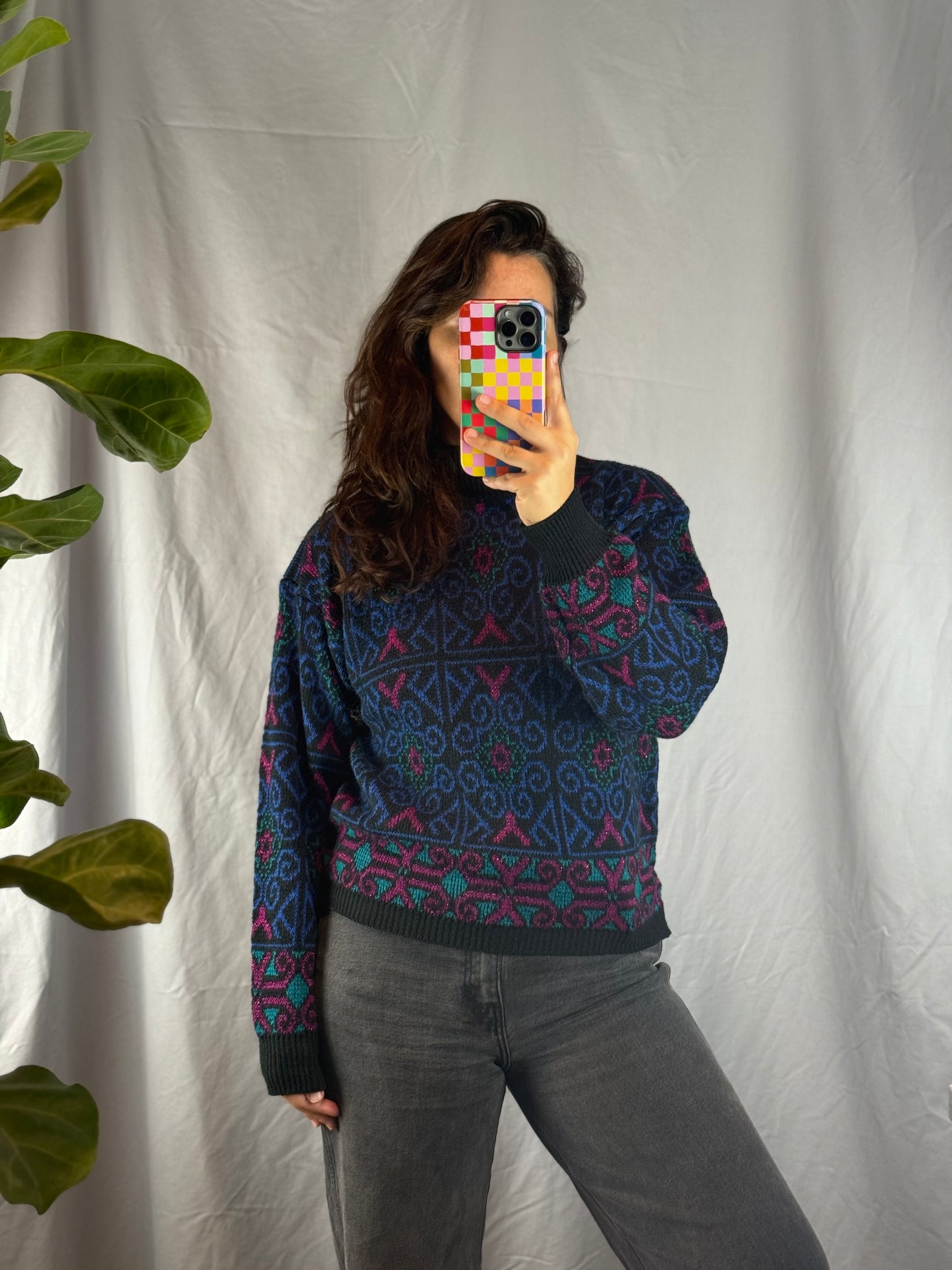 D.B. Ohara 80's Turtleneck Sweater (1980's)