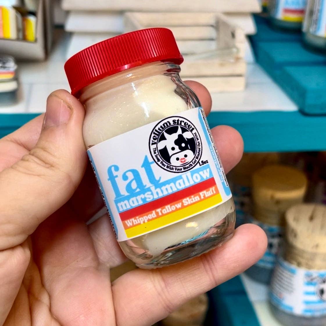 Mini Fat Marshmallow Whipped Tallow Skin Fluff, 8 oz.