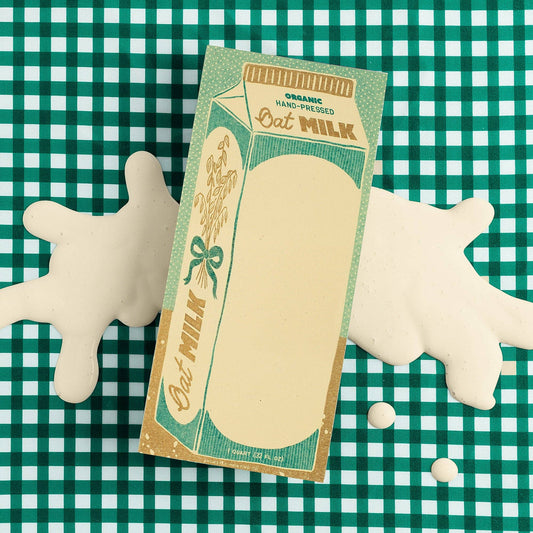 Bromstad Printing Co. Oat Milk Risograph Notepad