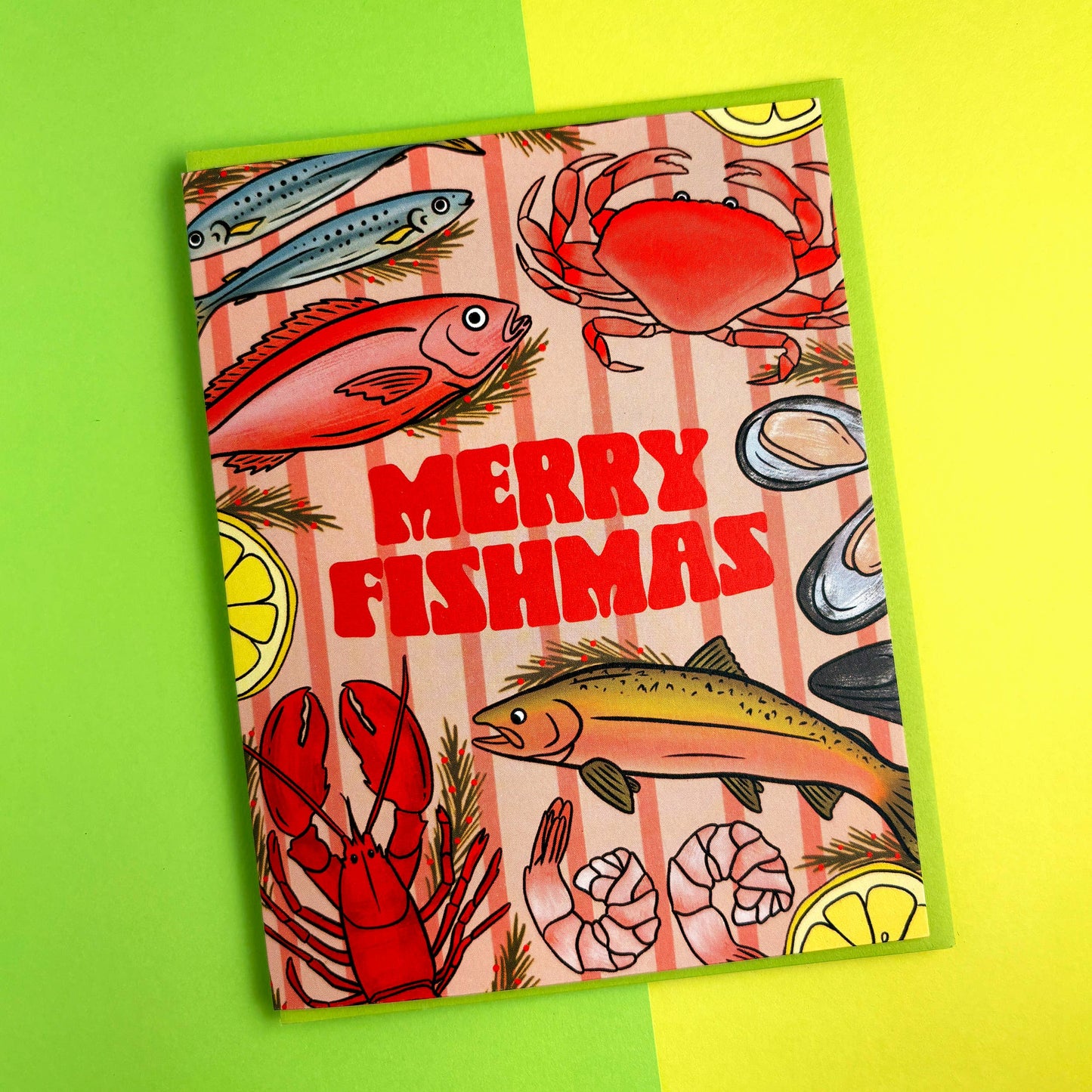 Feast of Seven Fishes Holiday Card