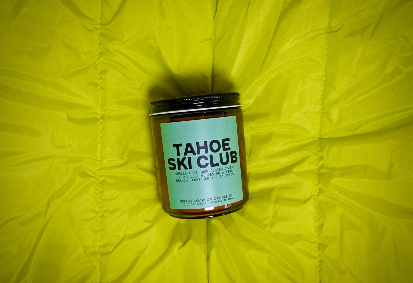 Sierra Soapbox 'Tahoe Ski Club' (Lavender + Pine) Candle