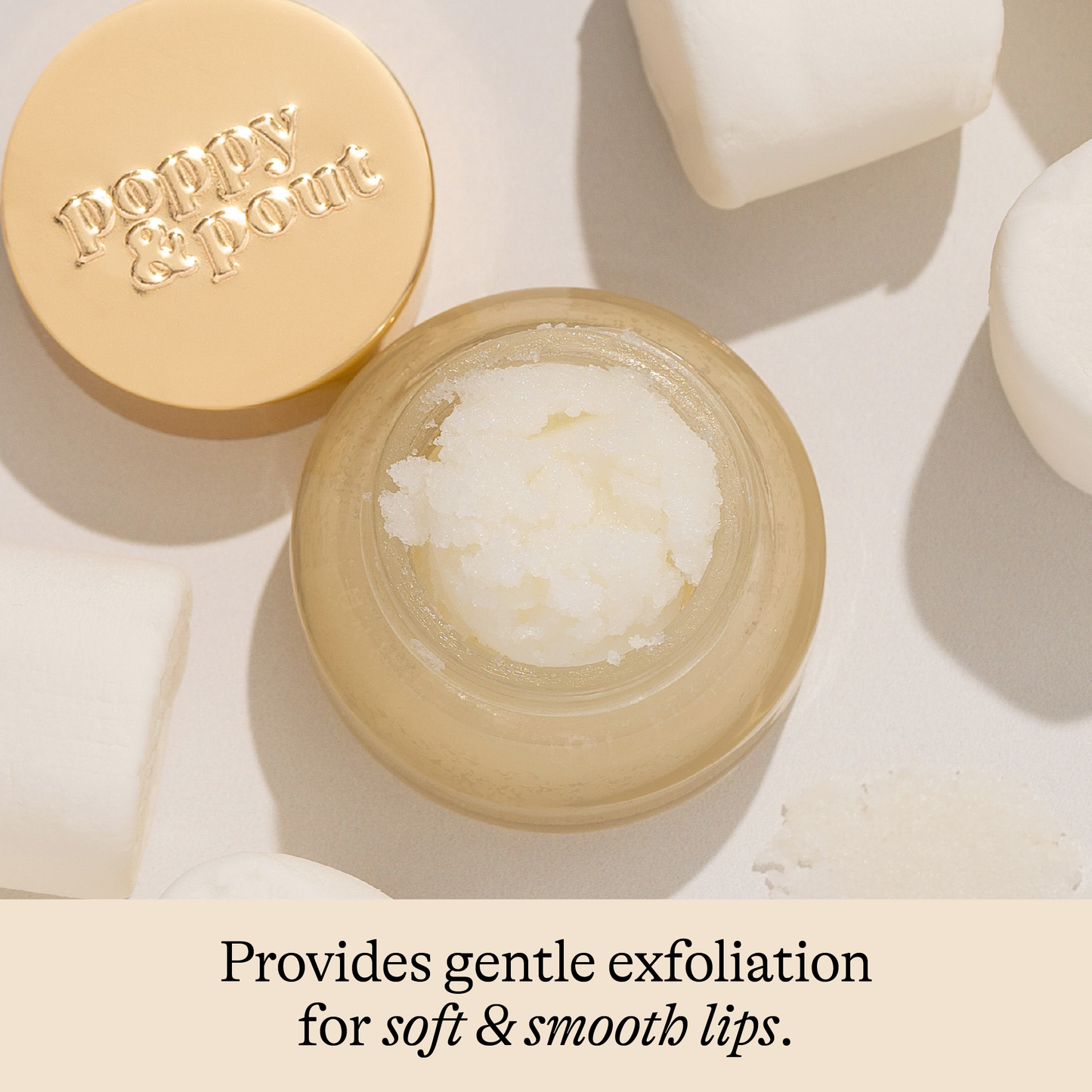 Marshmallow Creme Exfoliating Lip Scrub
