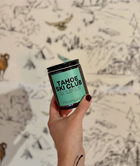 Sierra Soapbox 'Tahoe Ski Club' (Lavender + Pine) Candle