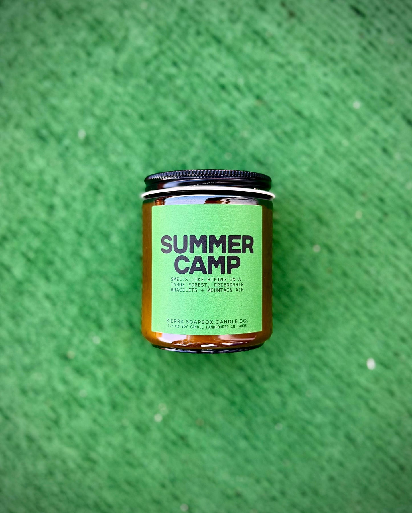 Sierra Soapbox Summer Camp Candle - Pine + Moss