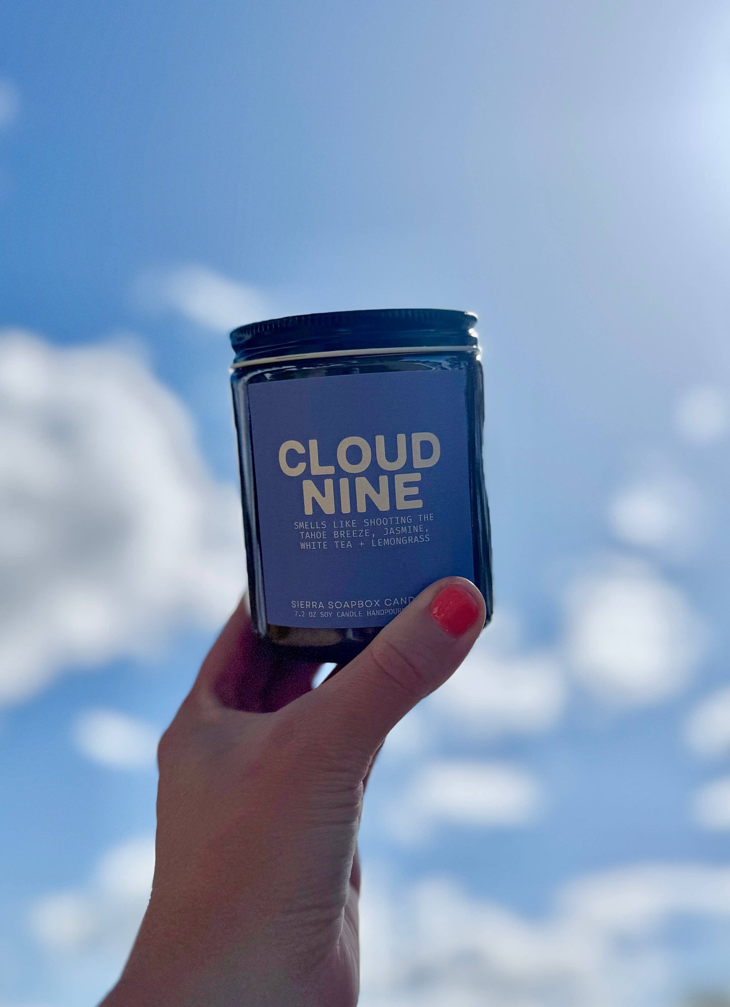 Sierra Soapbox 'Cloud Nine' Candle - White Tea + Lemongrass