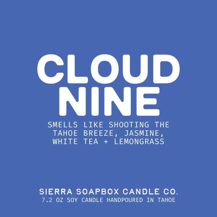 Sierra Soapbox 'Cloud Nine' Candle - White Tea + Lemongrass