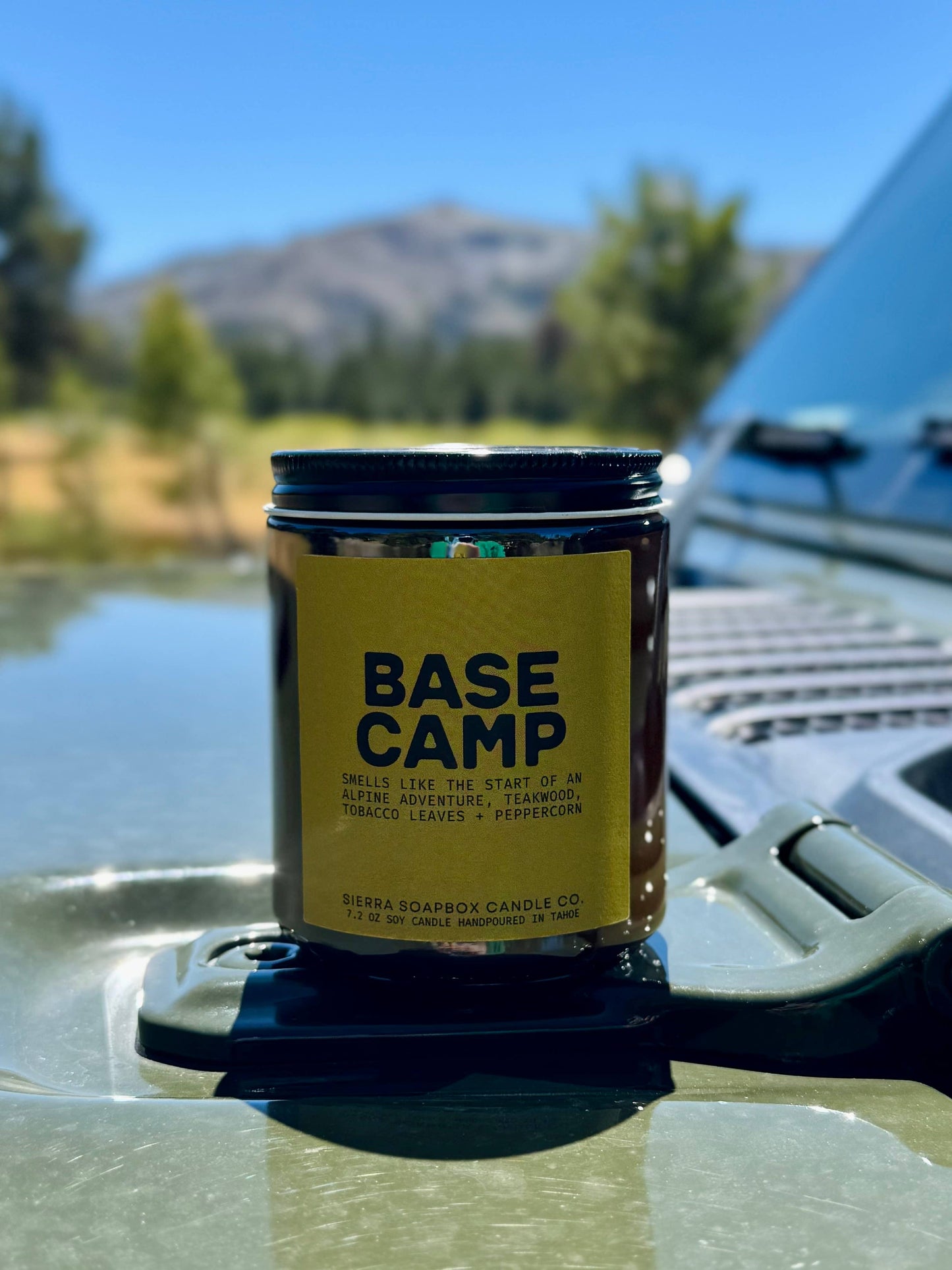 Sierra Soapbox 'Base Camp' (Teakwood + Tobacco) Candle