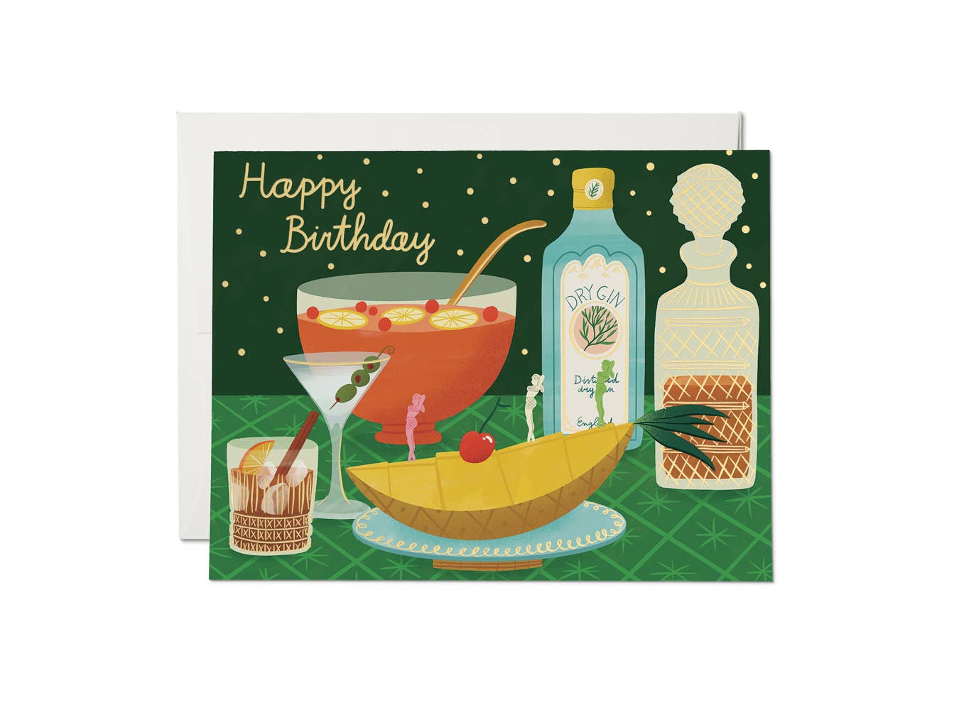 'Happy Birthday' Boozy Birthday Greeting Card