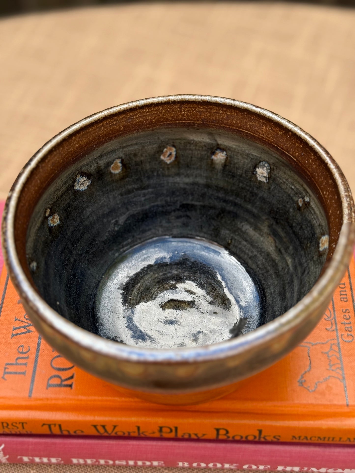 Ceramic Brown Decorative Bowl (1994)