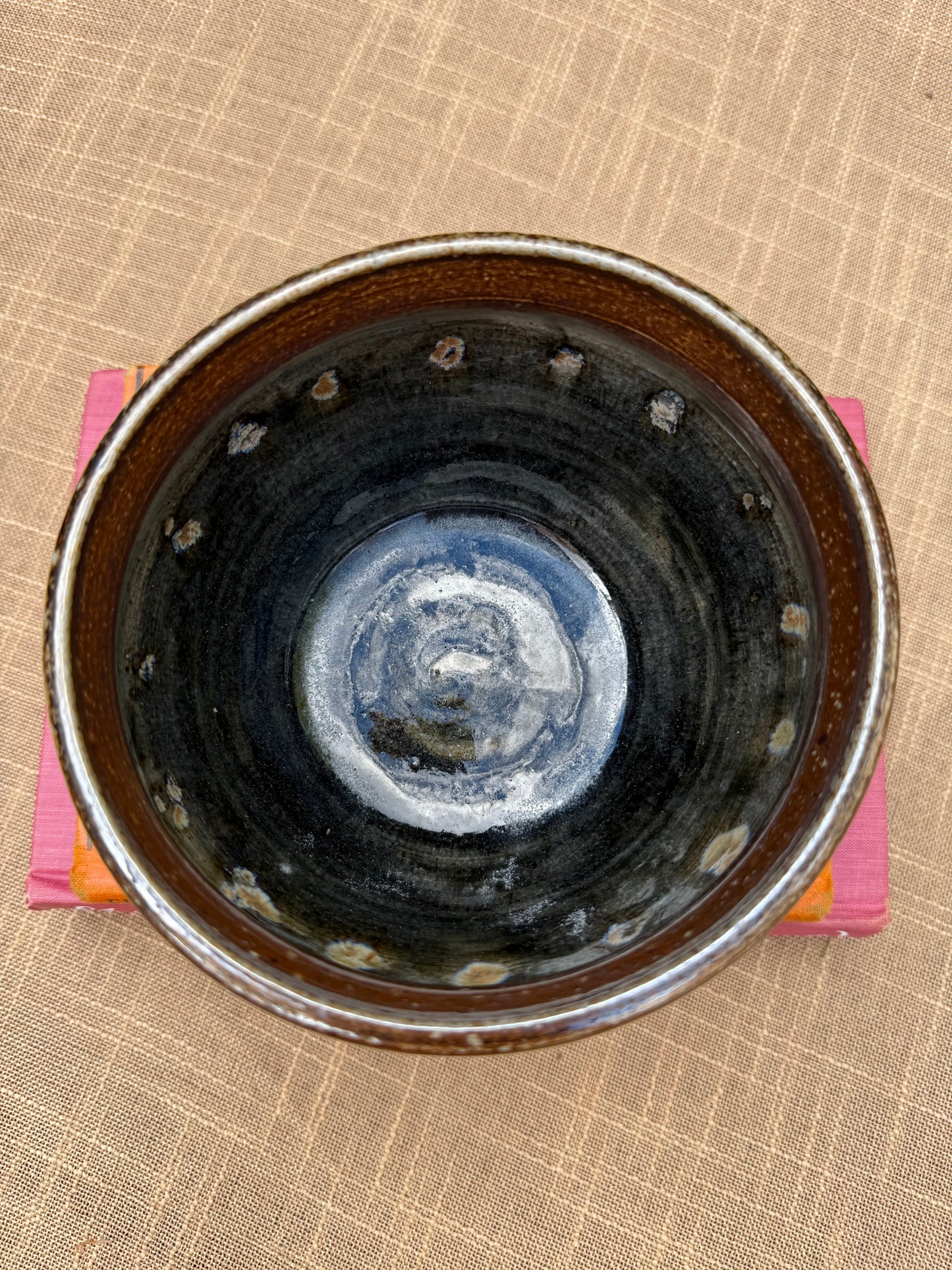 Ceramic Brown Decorative Bowl (1994)