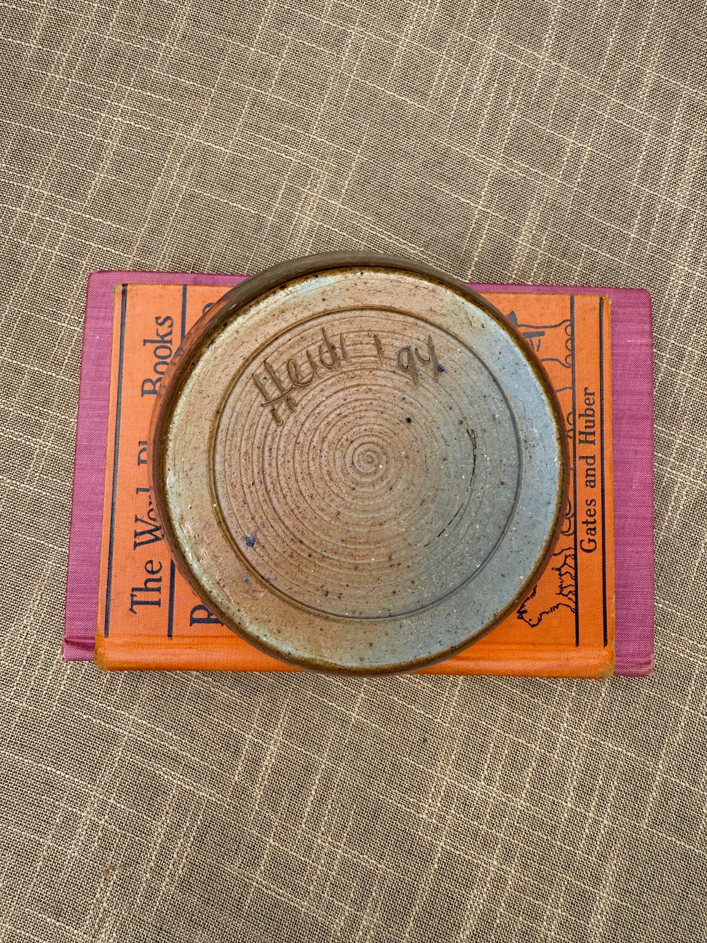 Ceramic Brown Decorative Bowl (1994)