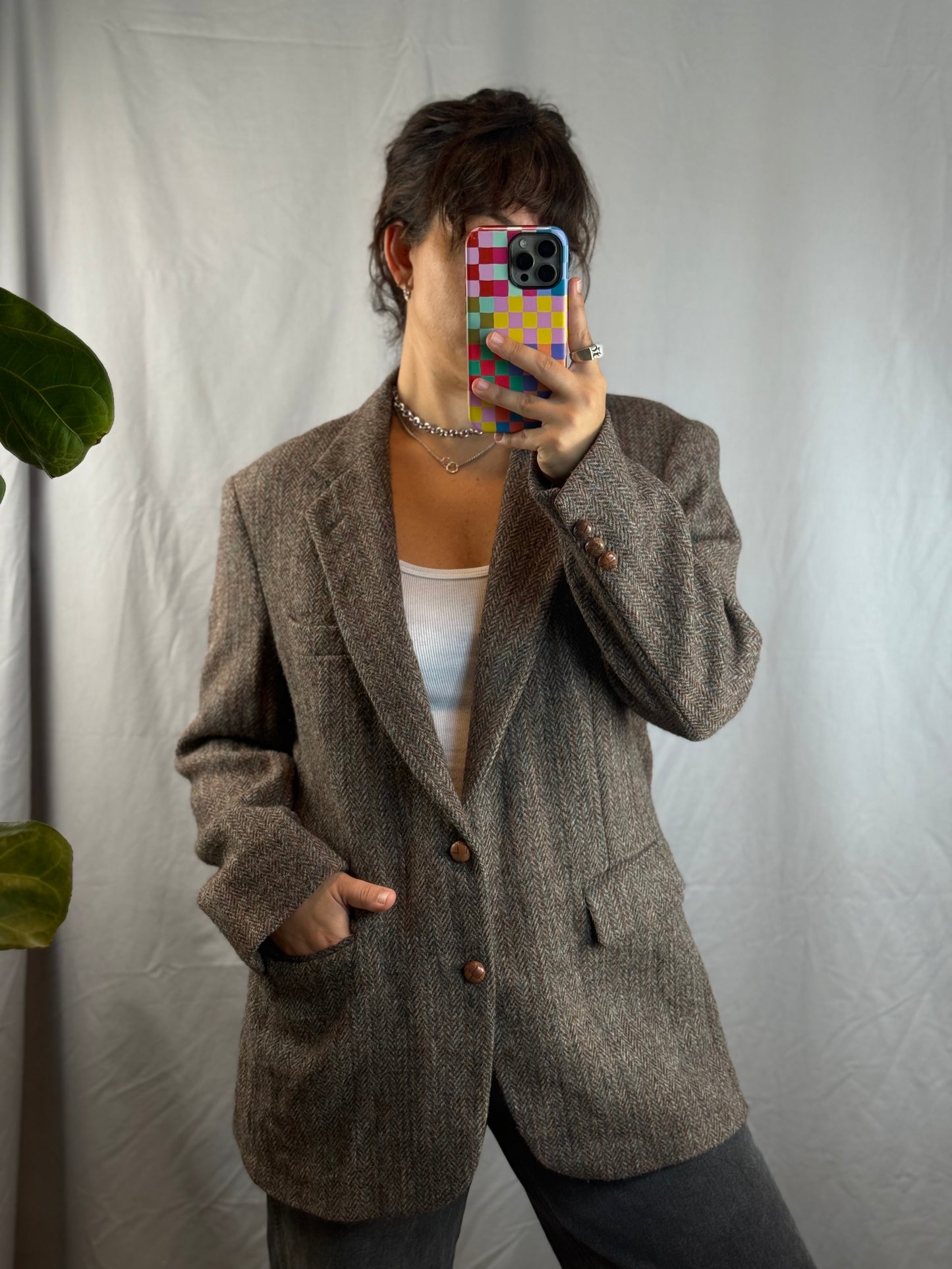 Harris Tweed x David’s 100% Scottish Wool Sports Coat (1960's-1970's)