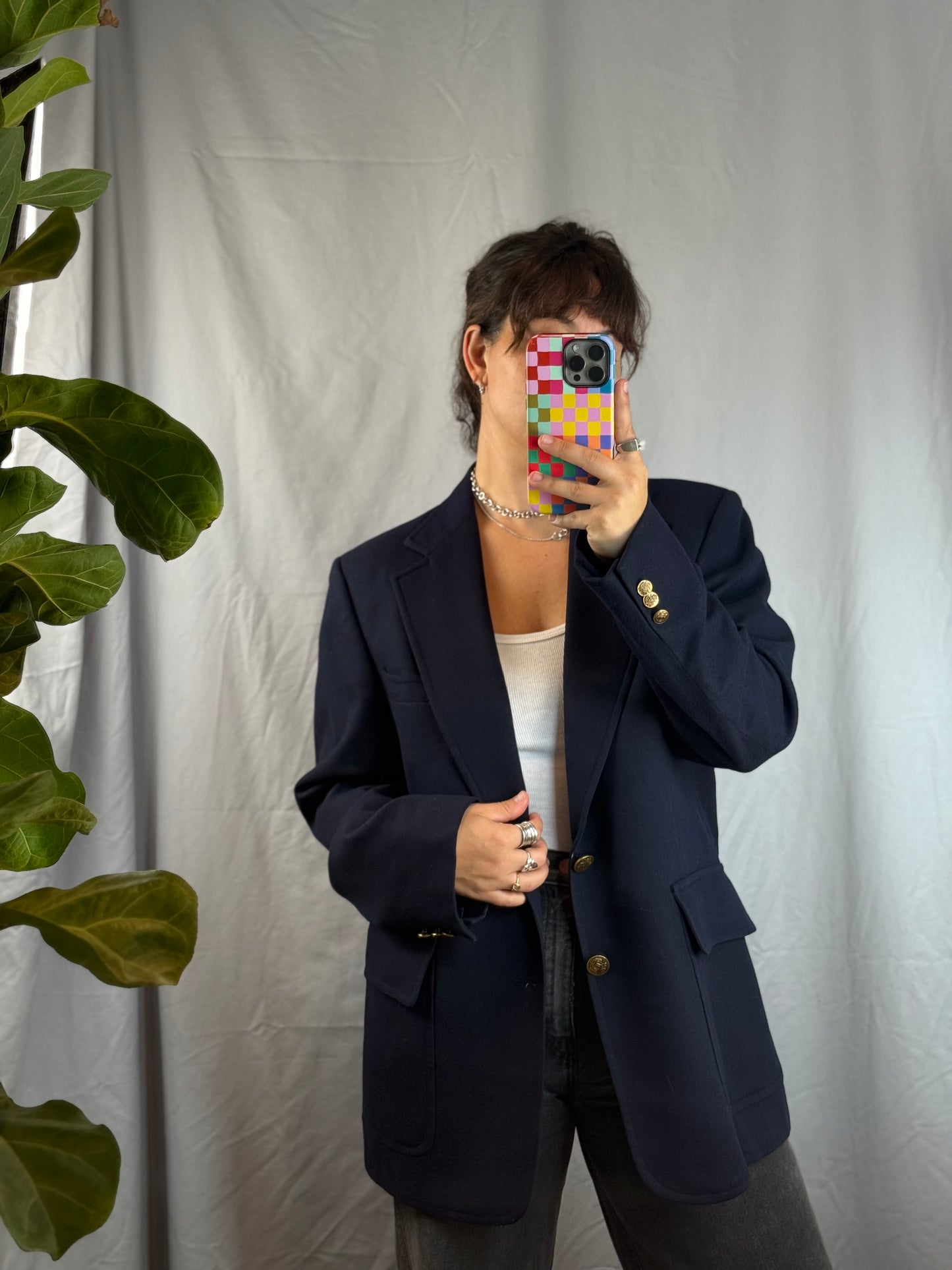 Eton Navy Blazer (1970's-1980's)