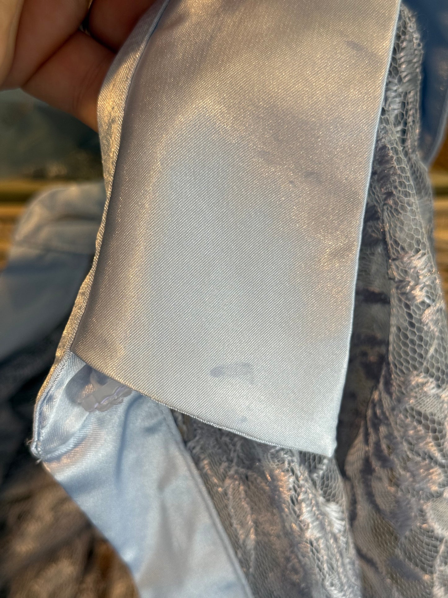 Shell Kepler Lace Button-Up Shirt (1990's)