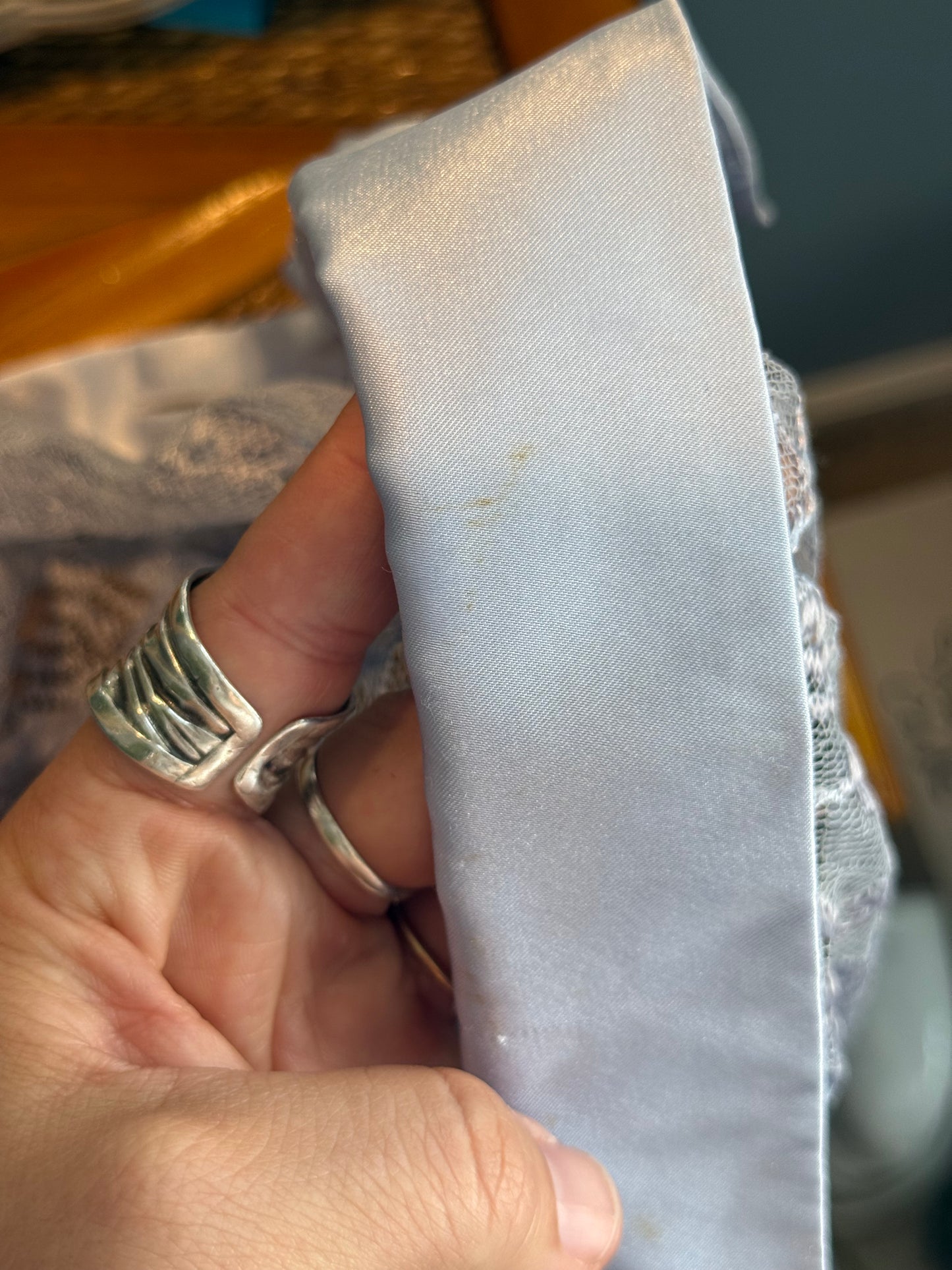 Shell Kepler Lace Button-Up Shirt (1990's)