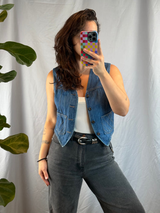 h.i.s. Denim Vest (1960's-1970's)