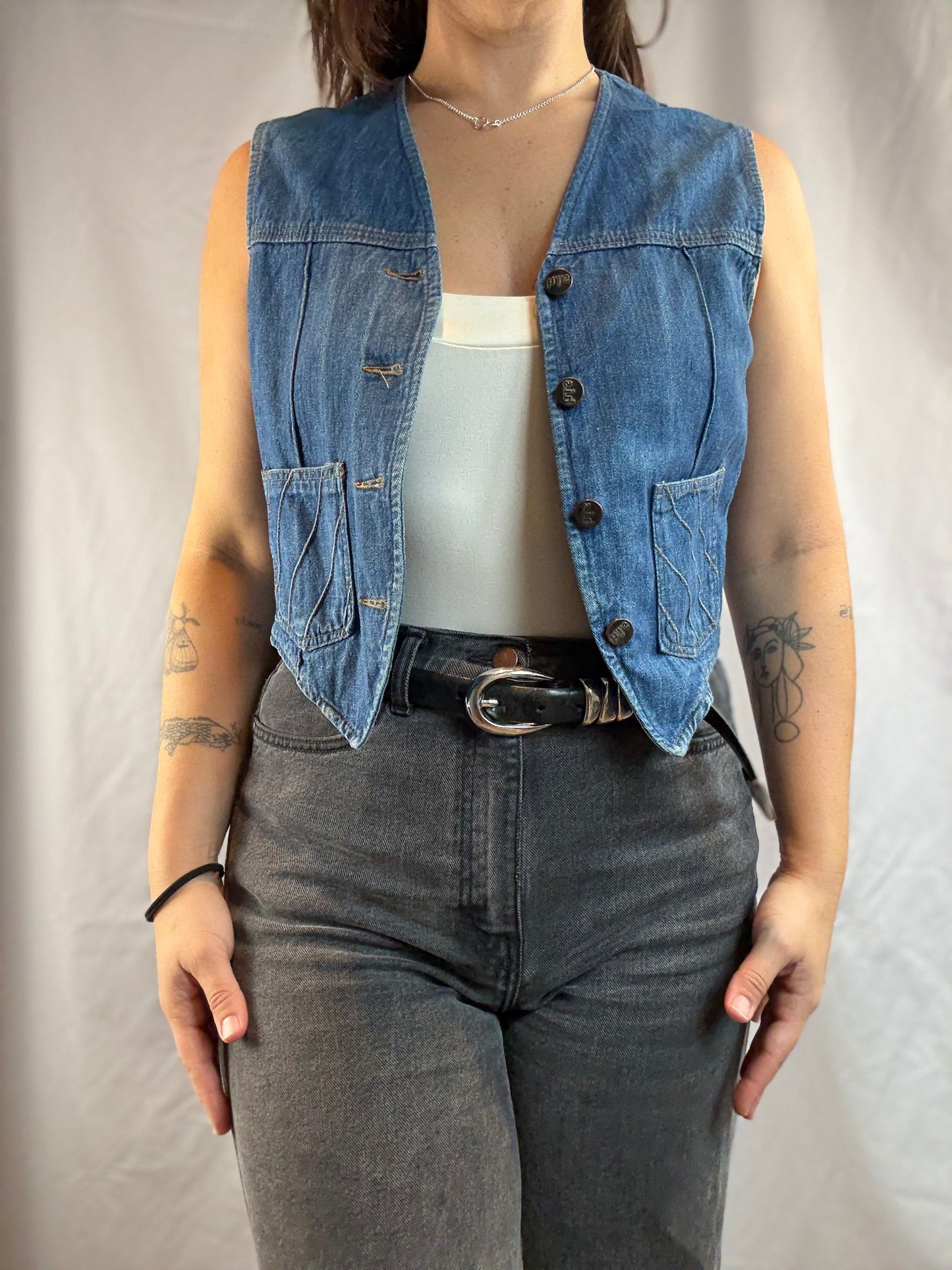 h.i.s. Denim Vest (1960's-1970's)
