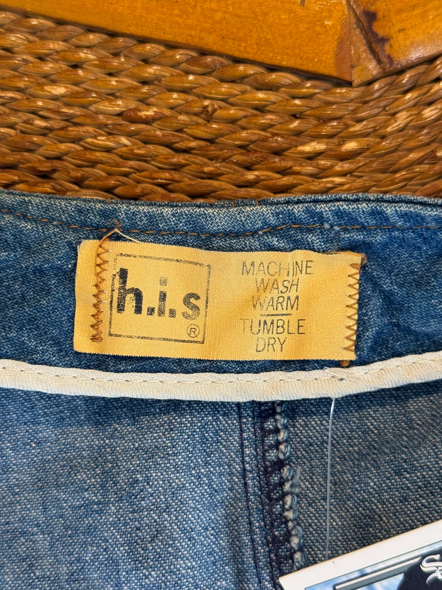 h.i.s. Denim Vest (1960's-1970's)