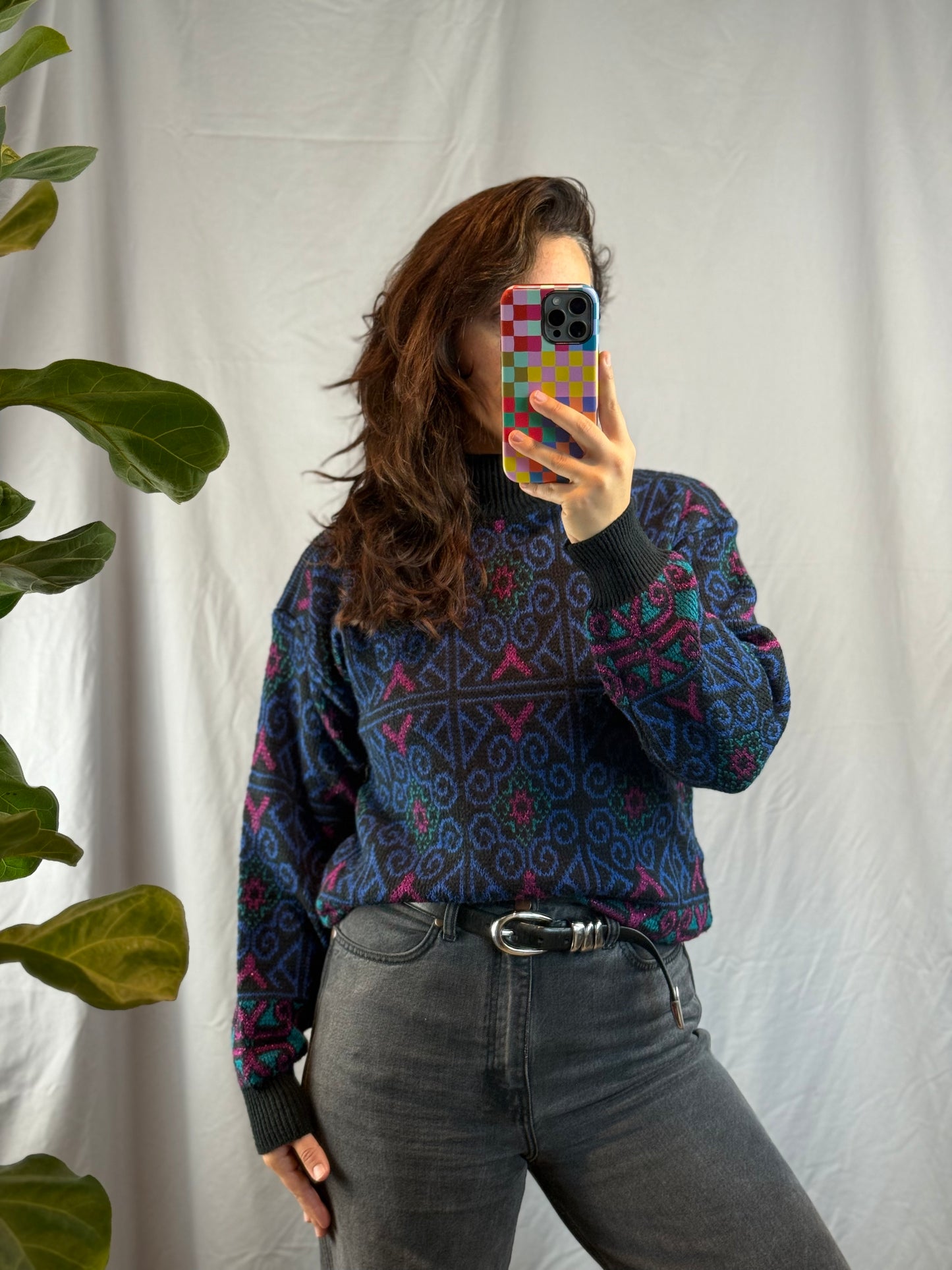D.B. Ohara 80's Turtleneck Sweater (1980's)