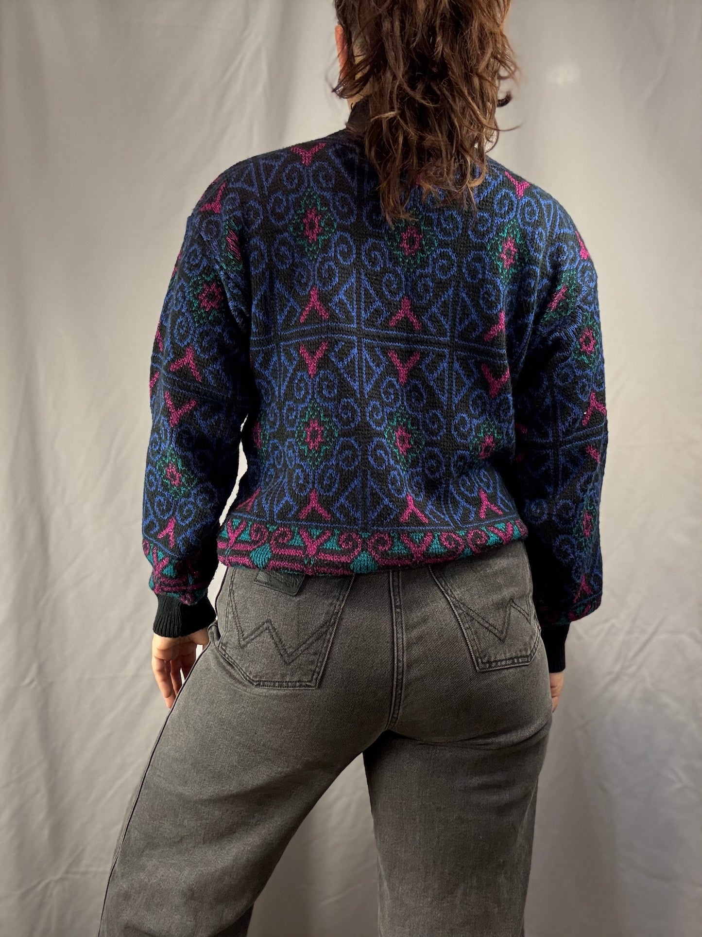 D.B. Ohara 80's Turtleneck Sweater (1980's)