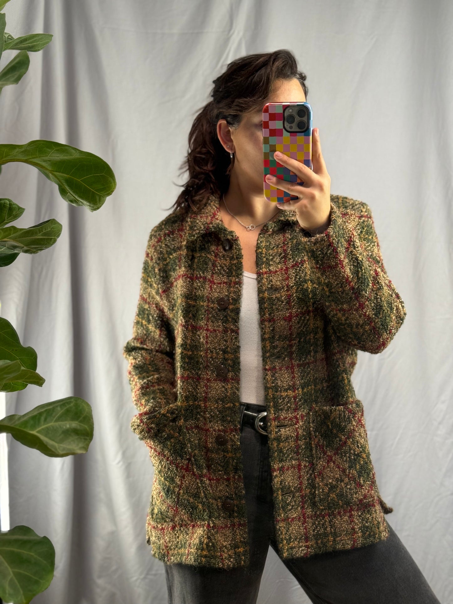 Blarney Woollen Mills Sweater w/ Scarf (1990's)