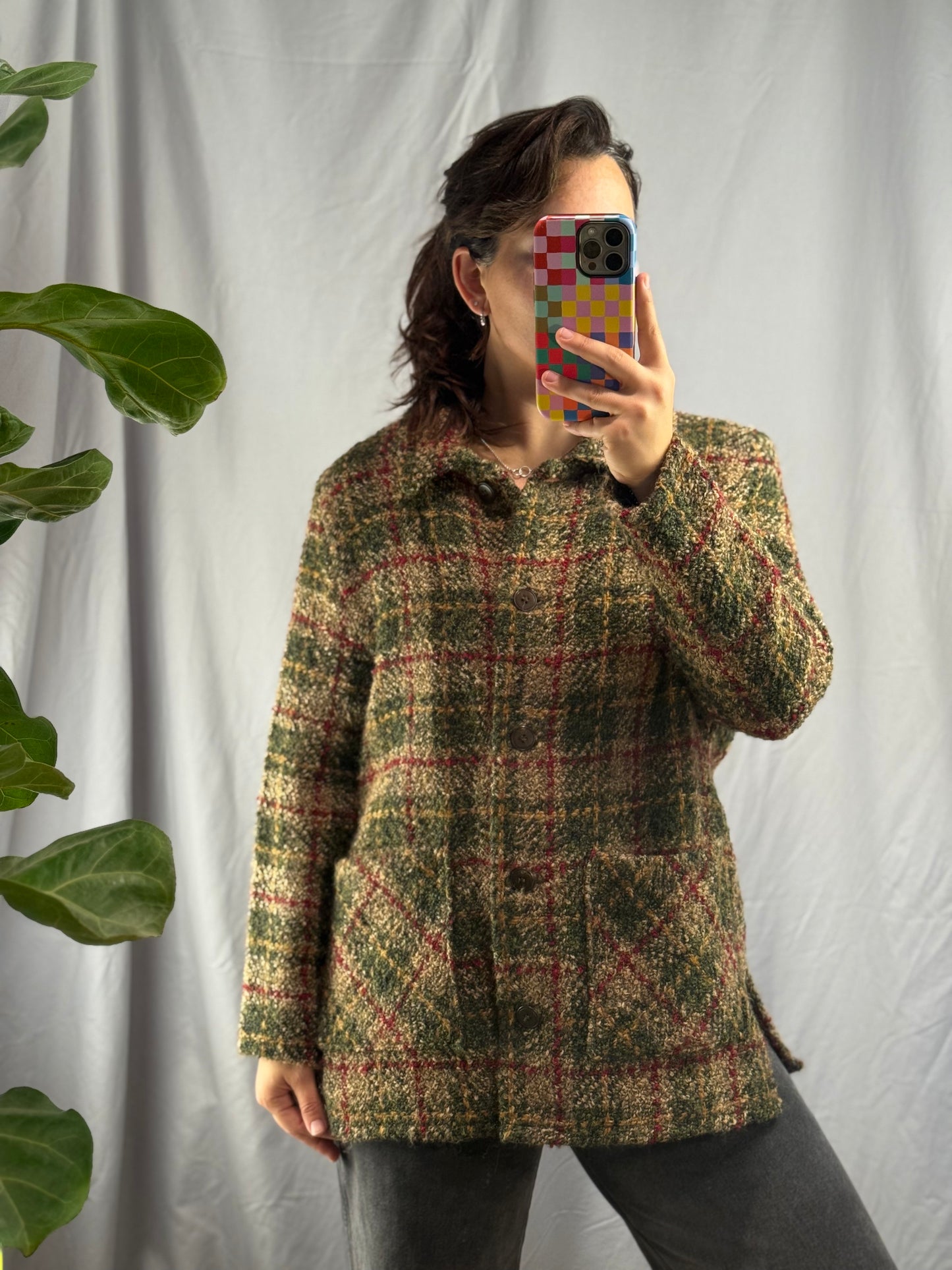 Blarney Woollen Mills Sweater w/ Scarf (1990's)