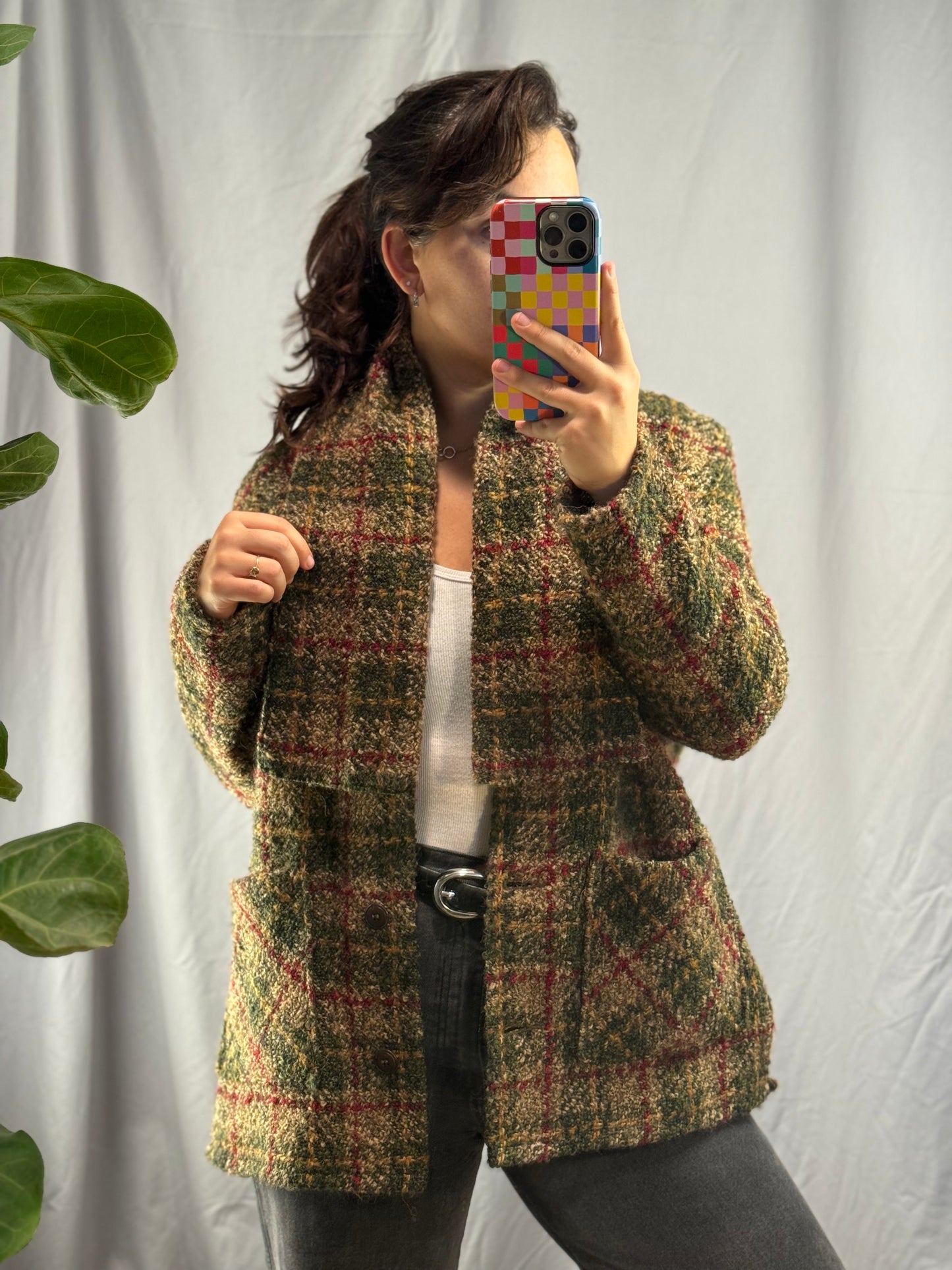 Blarney Woollen Mills Sweater w/ Scarf (1990's)