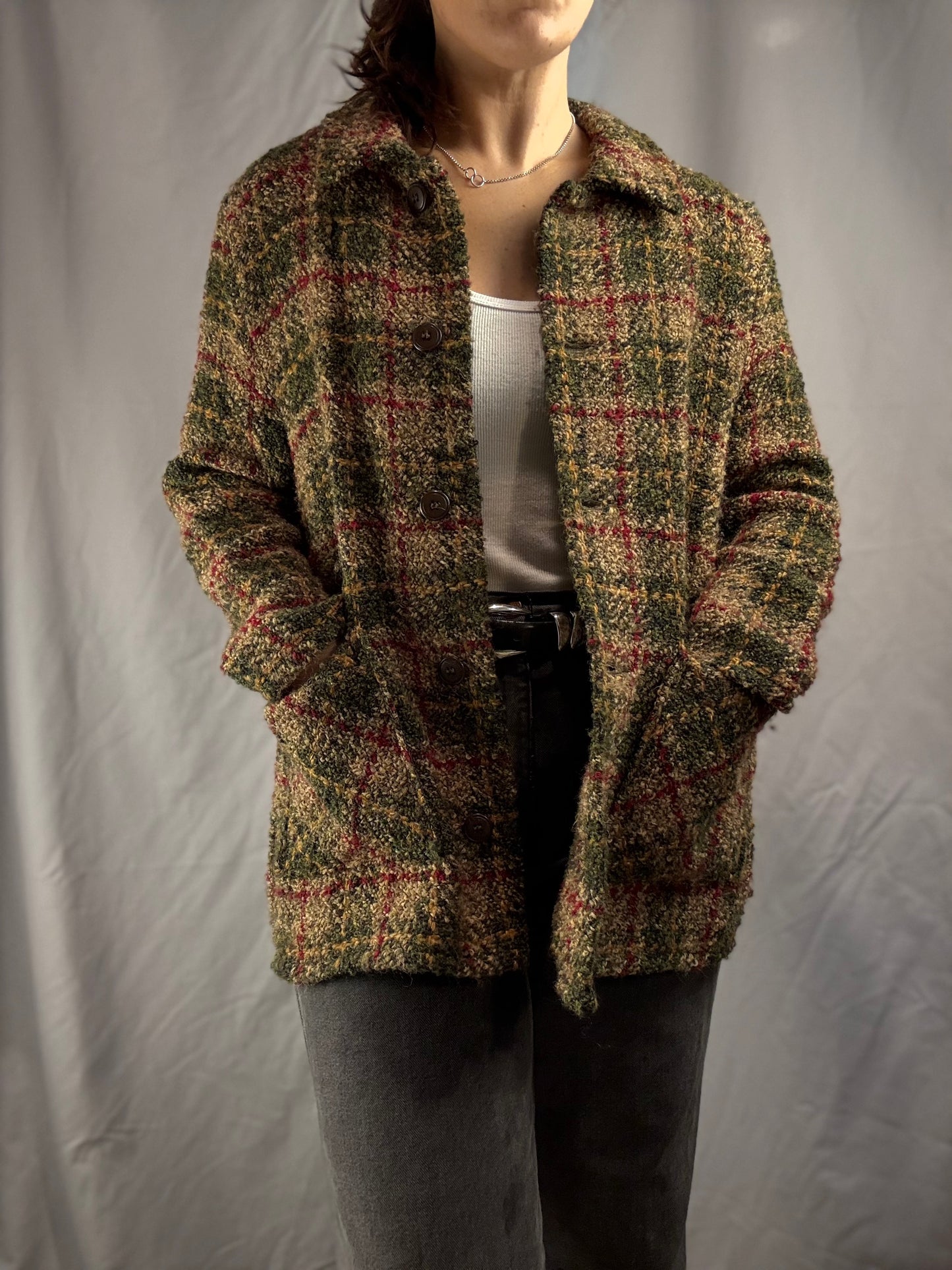 Blarney Woollen Mills Sweater w/ Scarf (1990's)