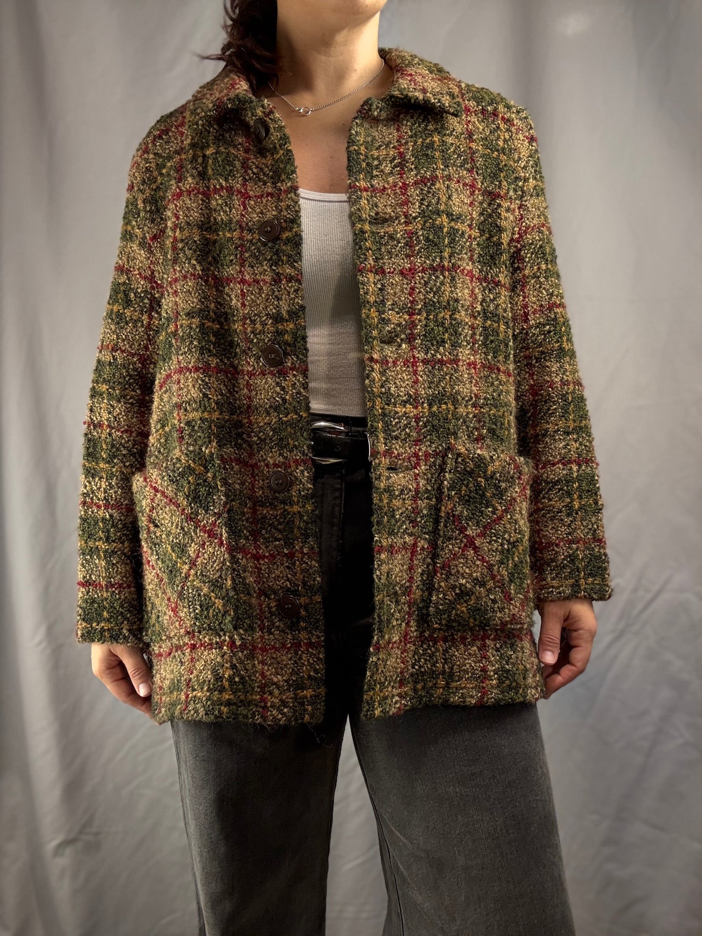 Blarney Woollen Mills Sweater w/ Scarf (1990's)