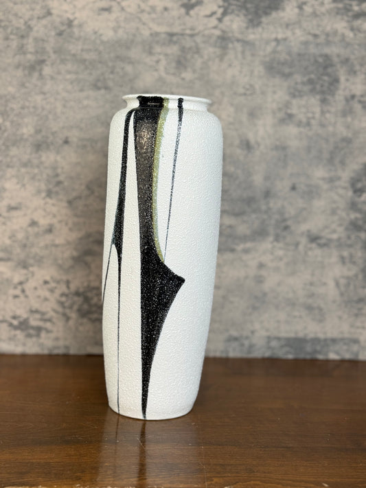 Mid-Century Style Textured Abstract Vase (1970's-1980's)