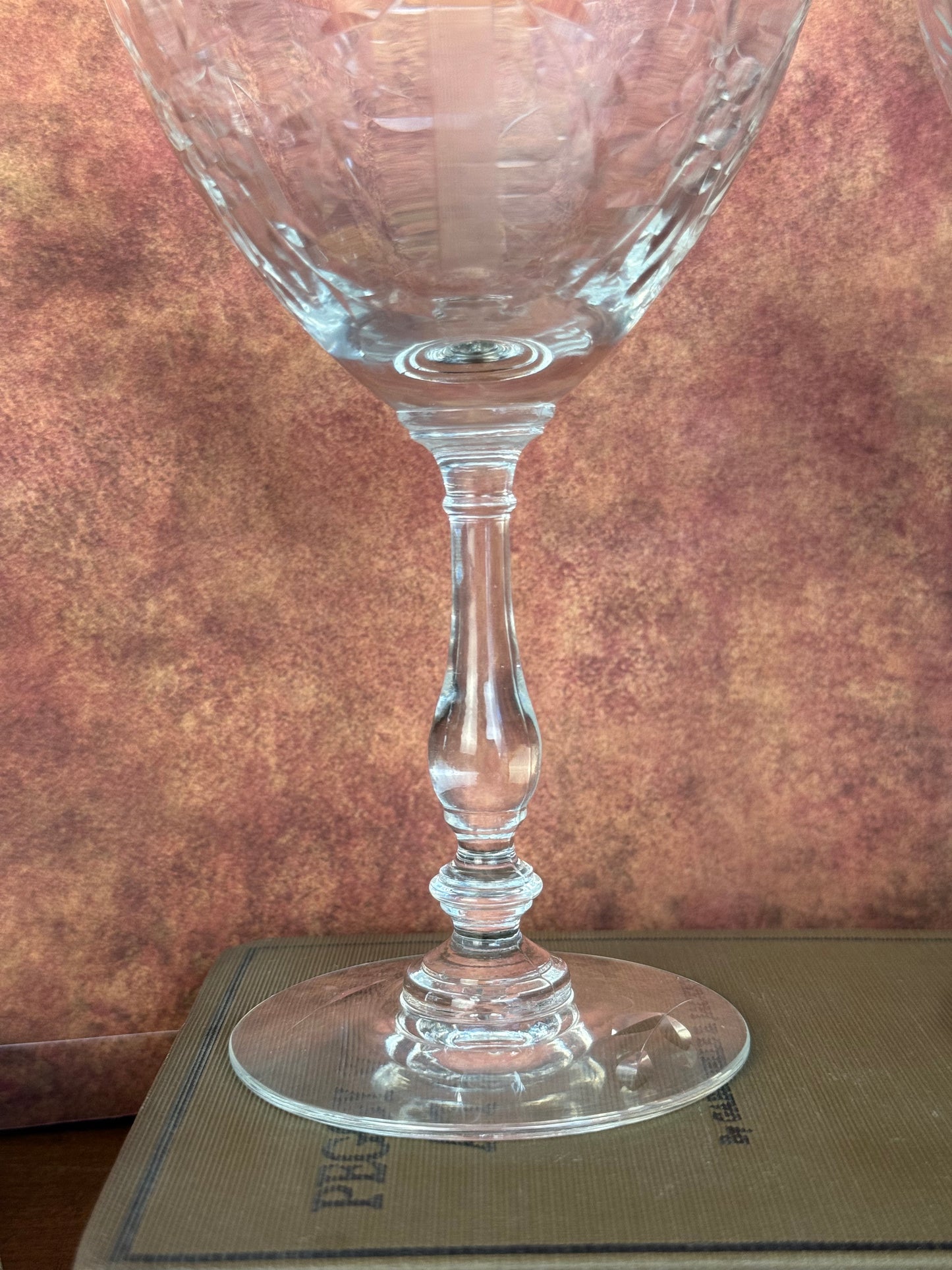 Art Deco Cocktail Coupe Glasses, Set of 4 (1950's-1960's)