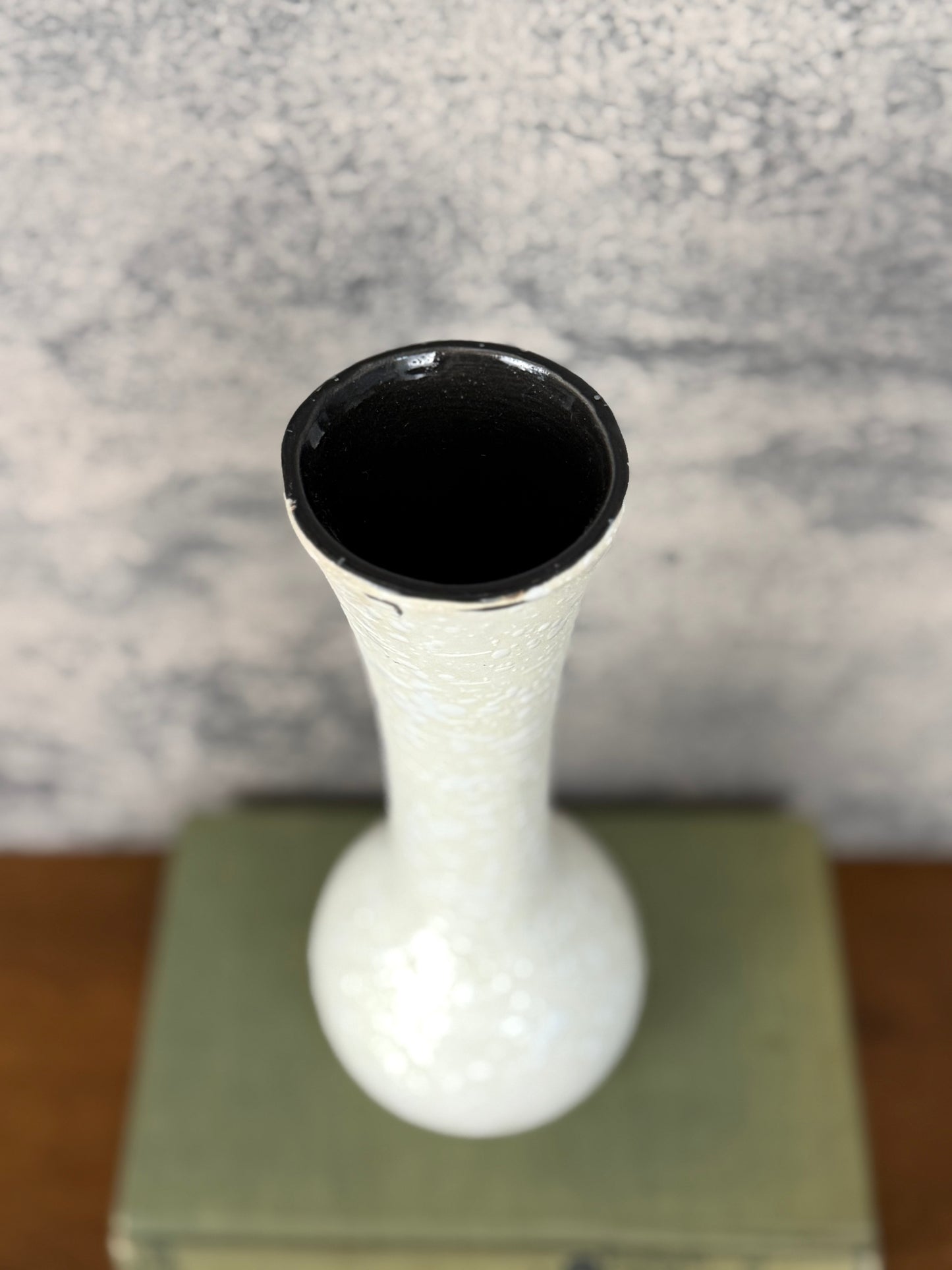 Vintage Splatter Glaze Bud Vase (1950's-1960's)