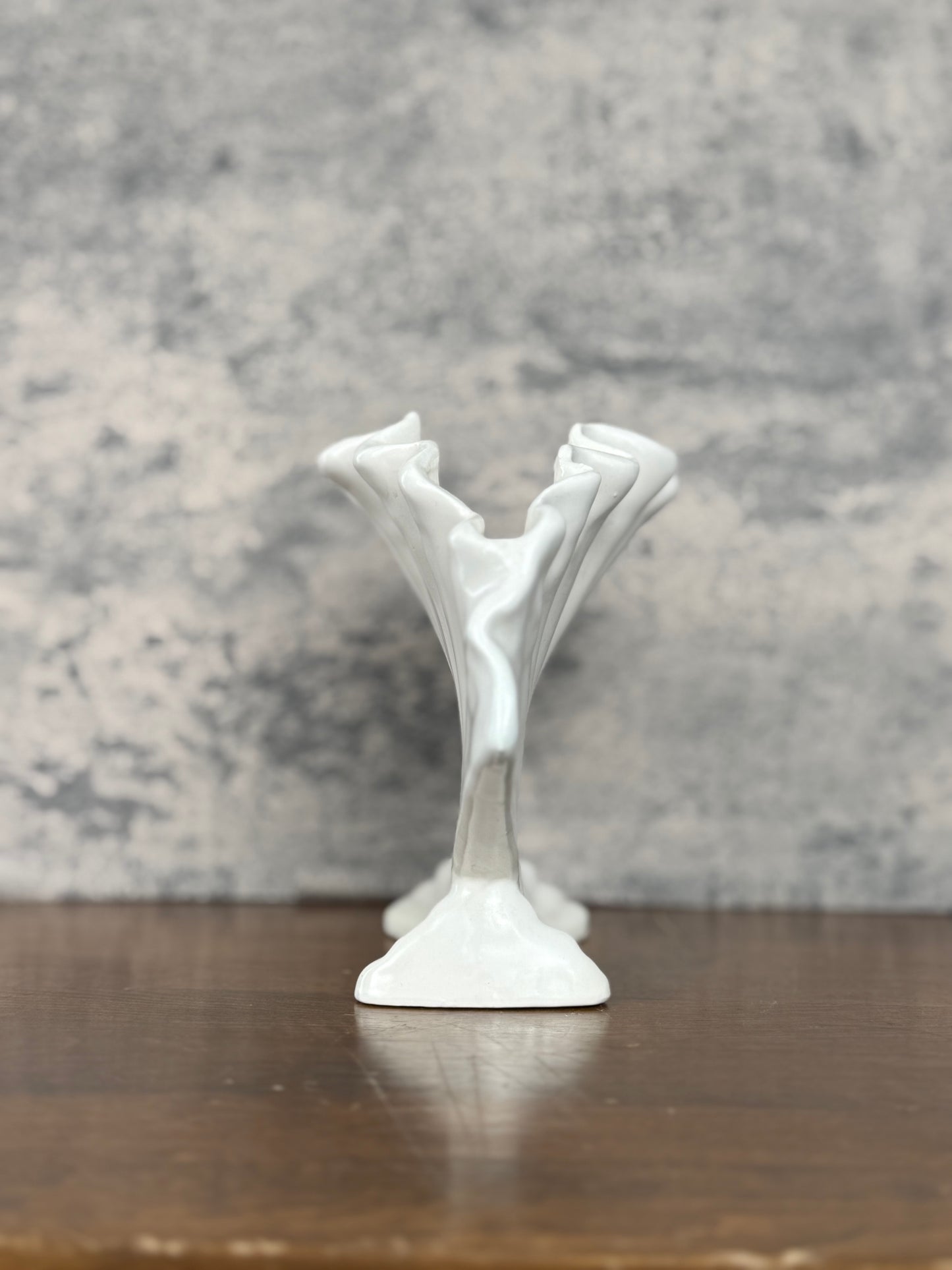 Handmade Seashell Vase (1950's-1970's)