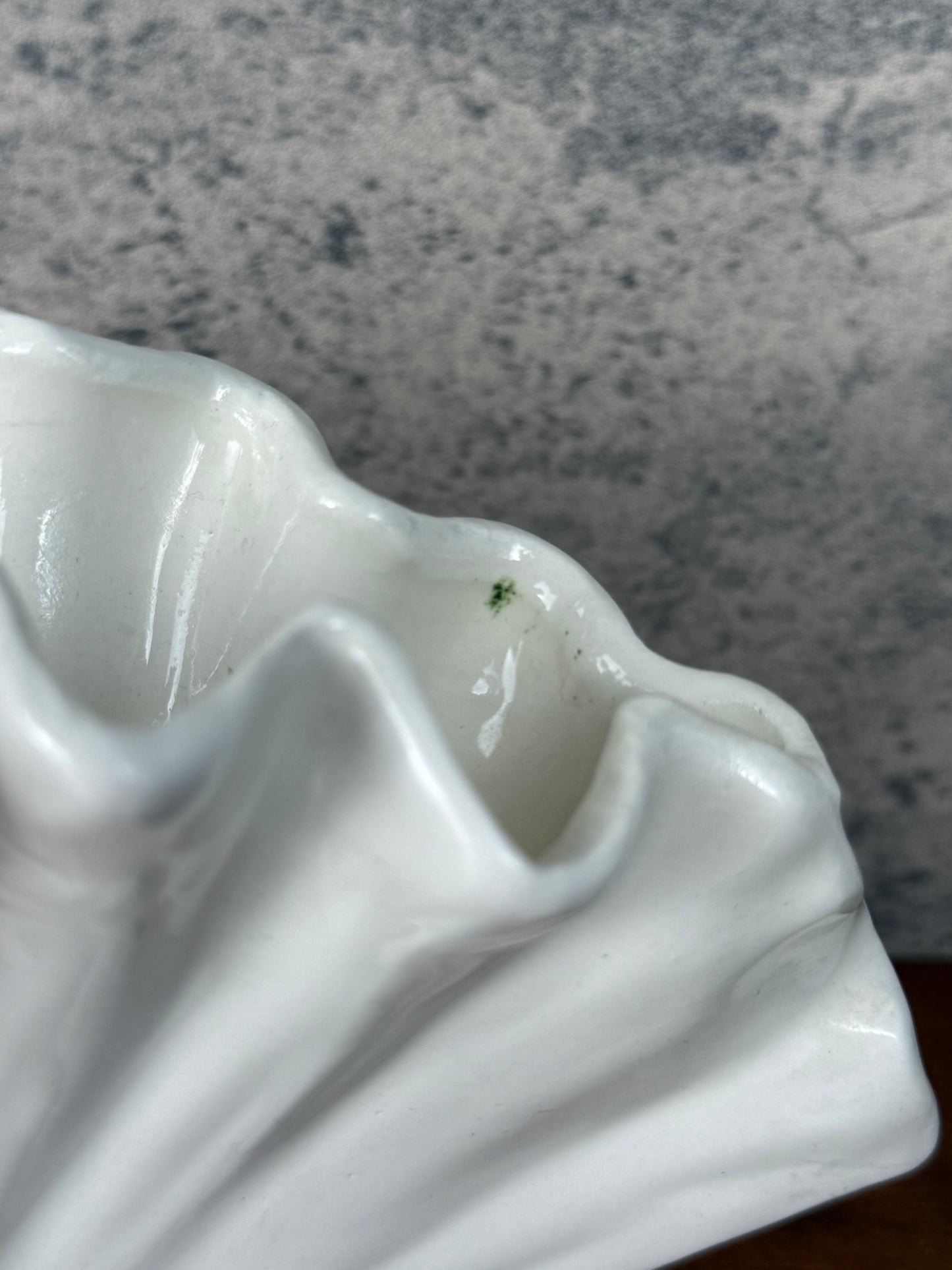 Handmade Seashell Vase (1950's-1970's)