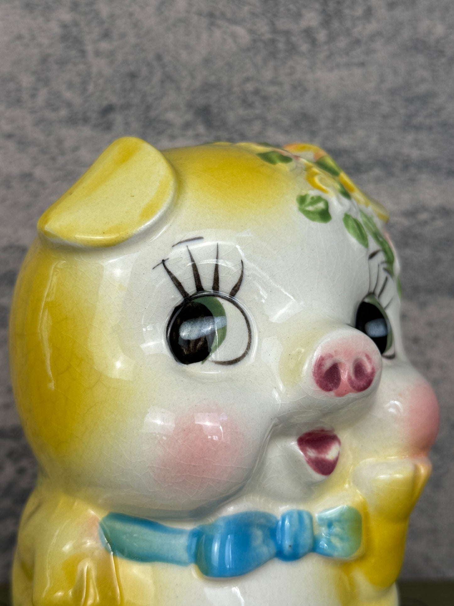 Ceramic Piggy Bank (1950's-1960's)
