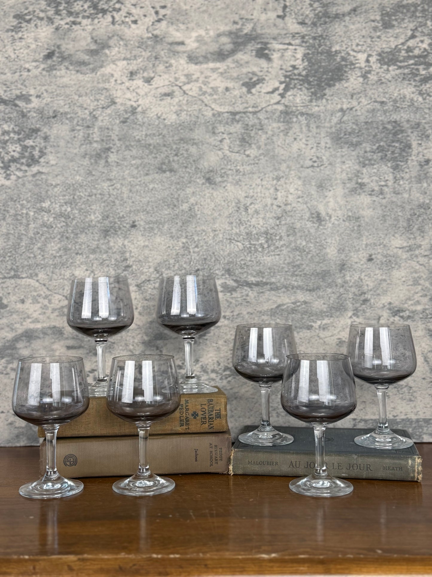 Holmegaard Atlantic Port Wine Glasses, Set of 7 (1960's-1970's)