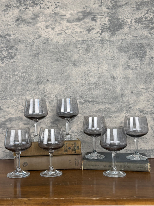 Holmegaard Atlantic Port Wine Glasses, Set of 7 (1960's-1970's)