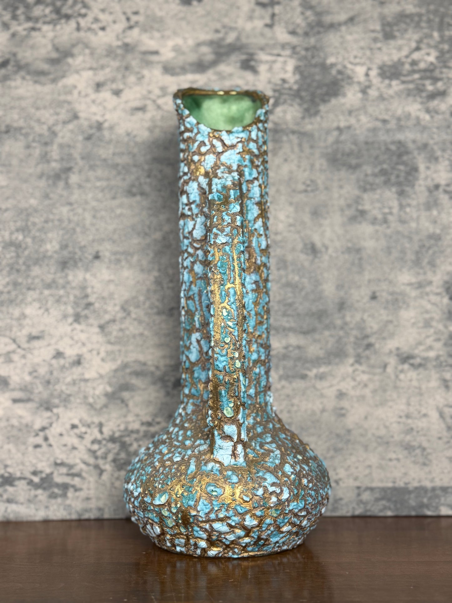 Royal Haeger Metallic Lava Glaze Pitcher (1960's-1970's)