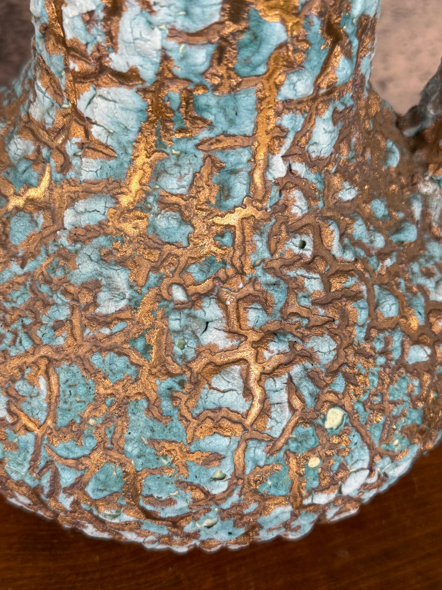 Royal Haeger Metallic Lava Glaze Pitcher (1960's-1970's)