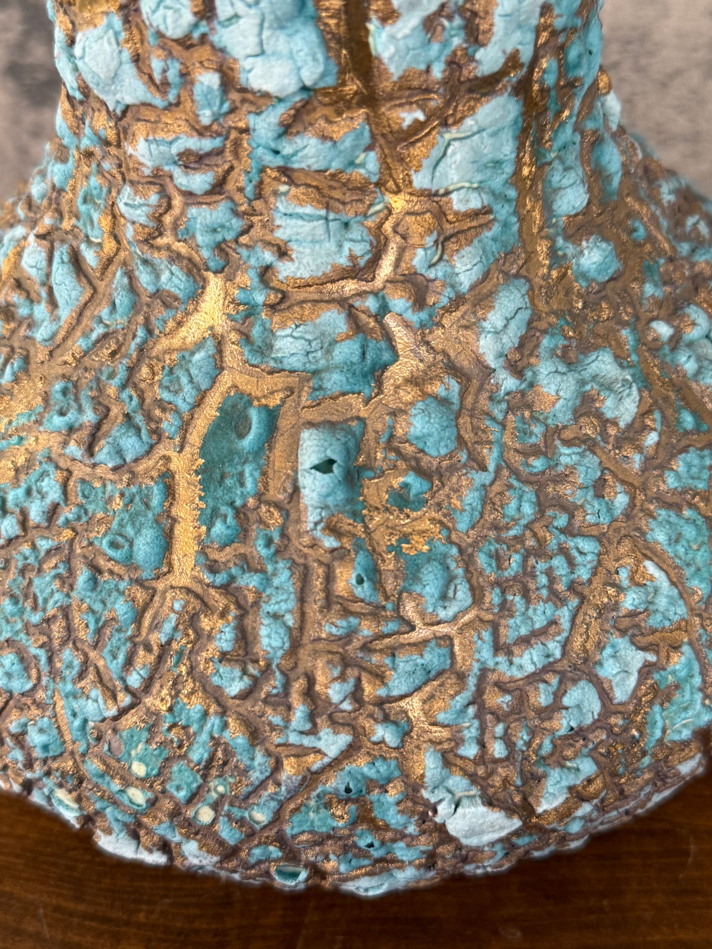 Royal Haeger Metallic Lava Glaze Pitcher (1960's-1970's)