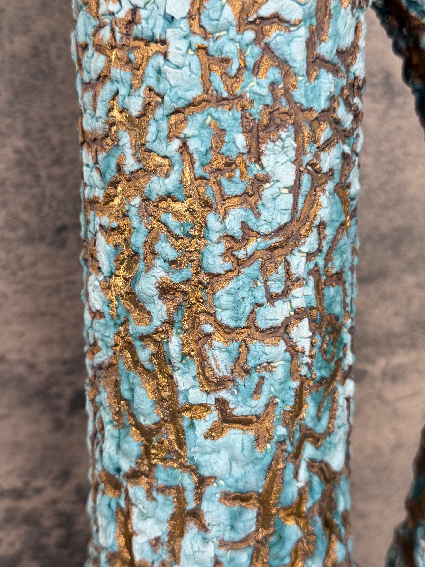 Royal Haeger Metallic Lava Glaze Pitcher (1960's-1970's)