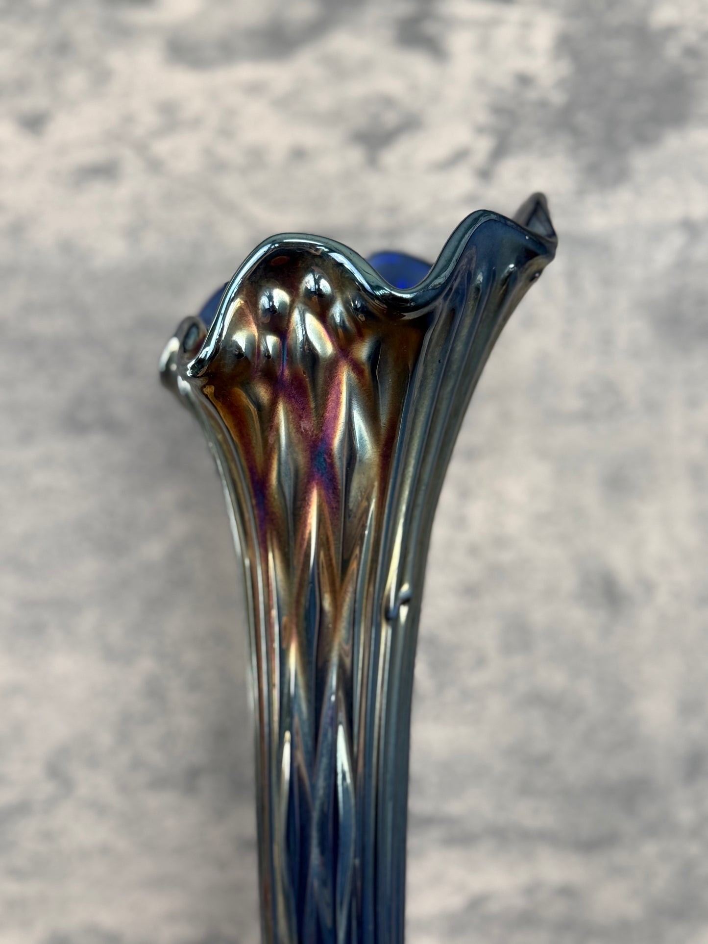 Fenton Carnival Glass Vase (1950's-1960's)