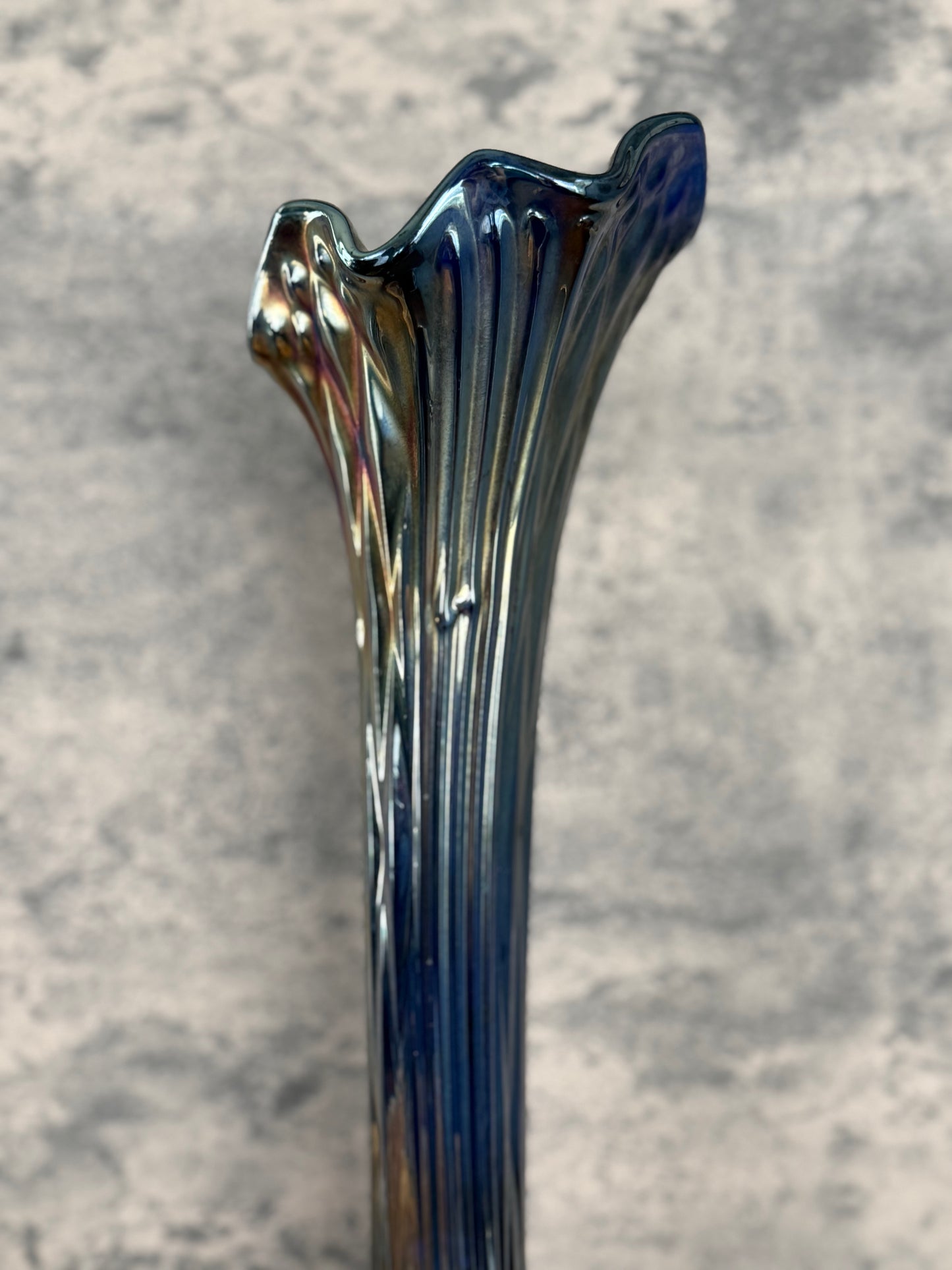 Fenton Carnival Glass Vase (1950's-1960's)