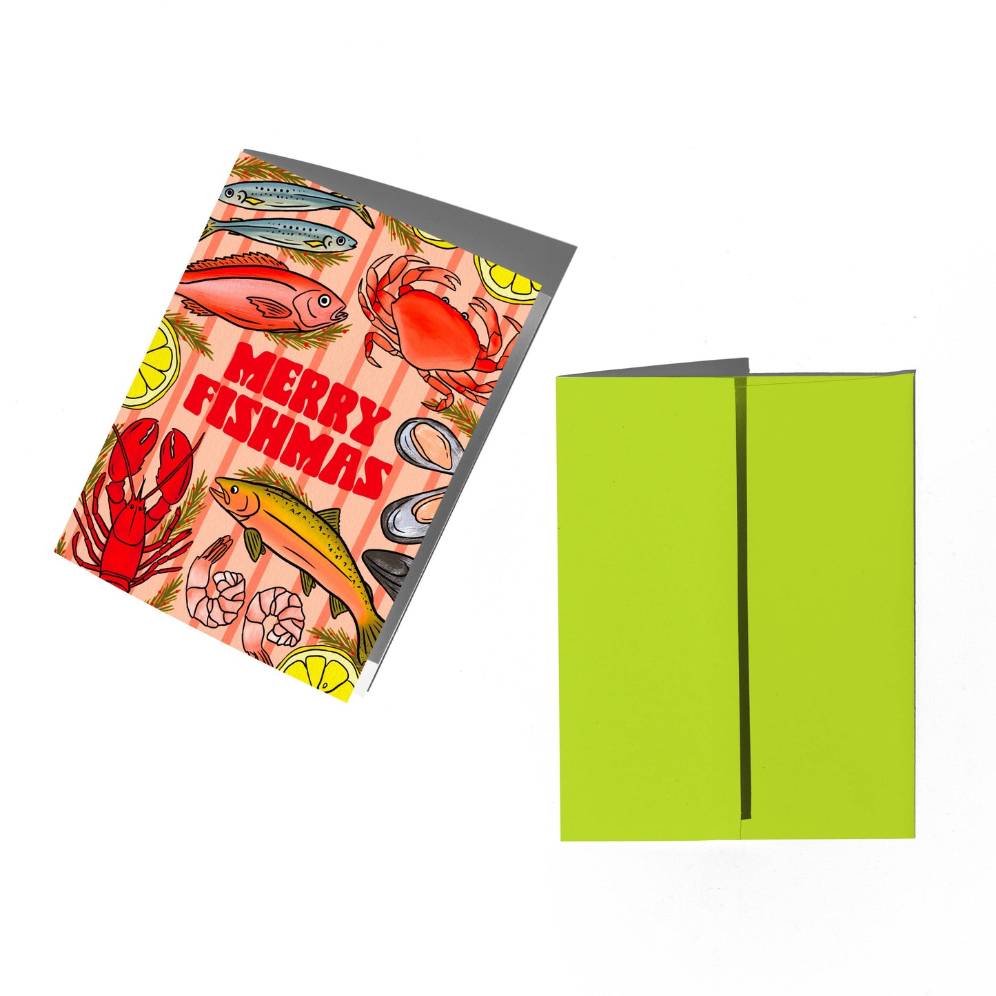 Feast of Seven Fishes Holiday Card