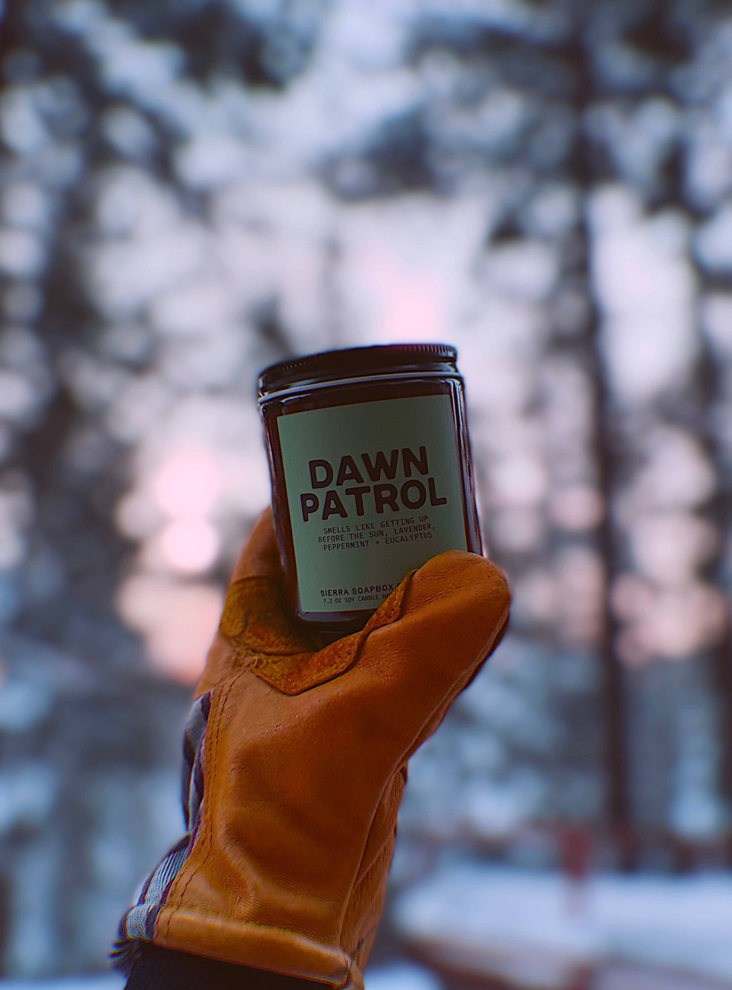 Sierra Soapbox 'Dawn Patrol' Candle - Peppermint + Eucalyptus