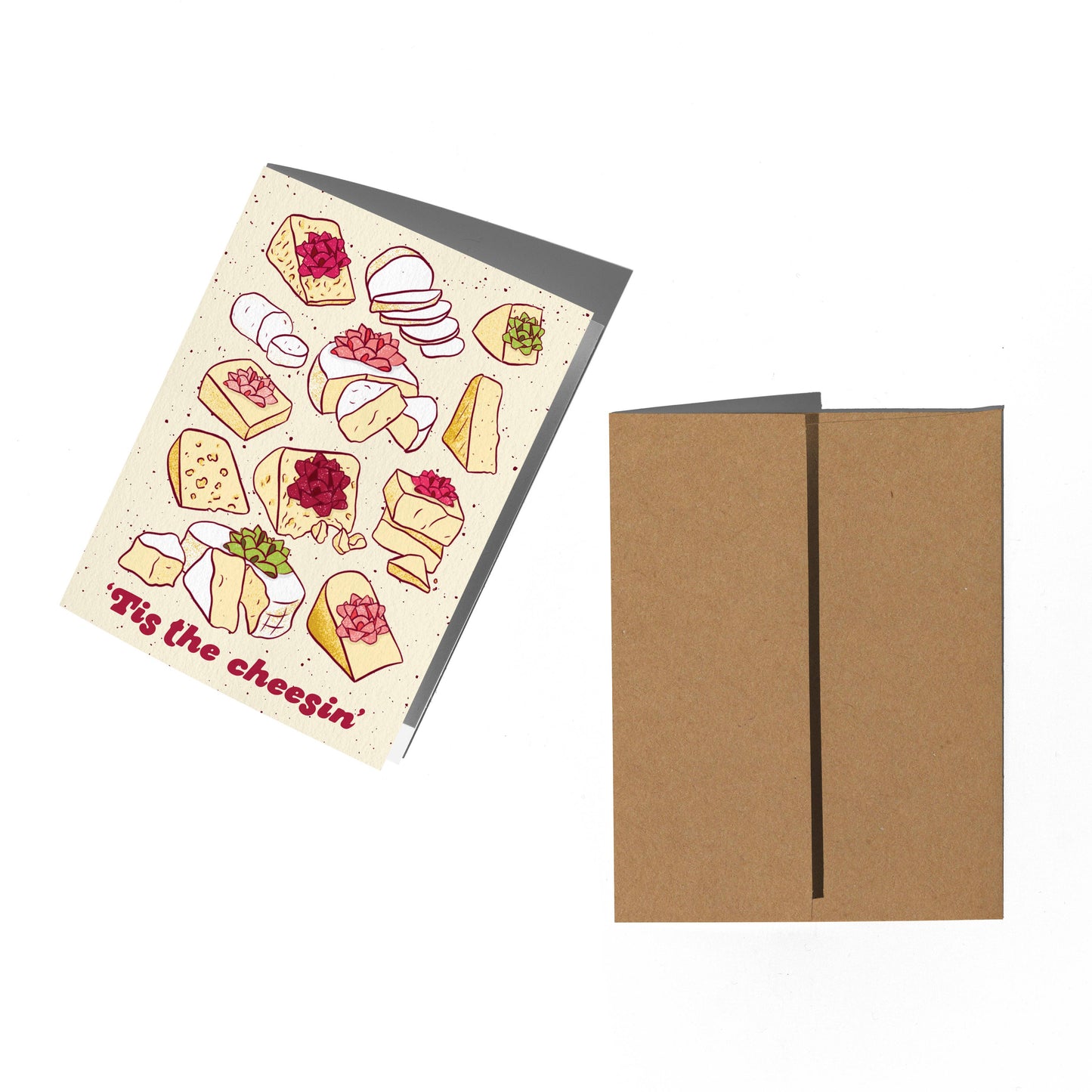 'Tis The Cheesin' Holiday Card