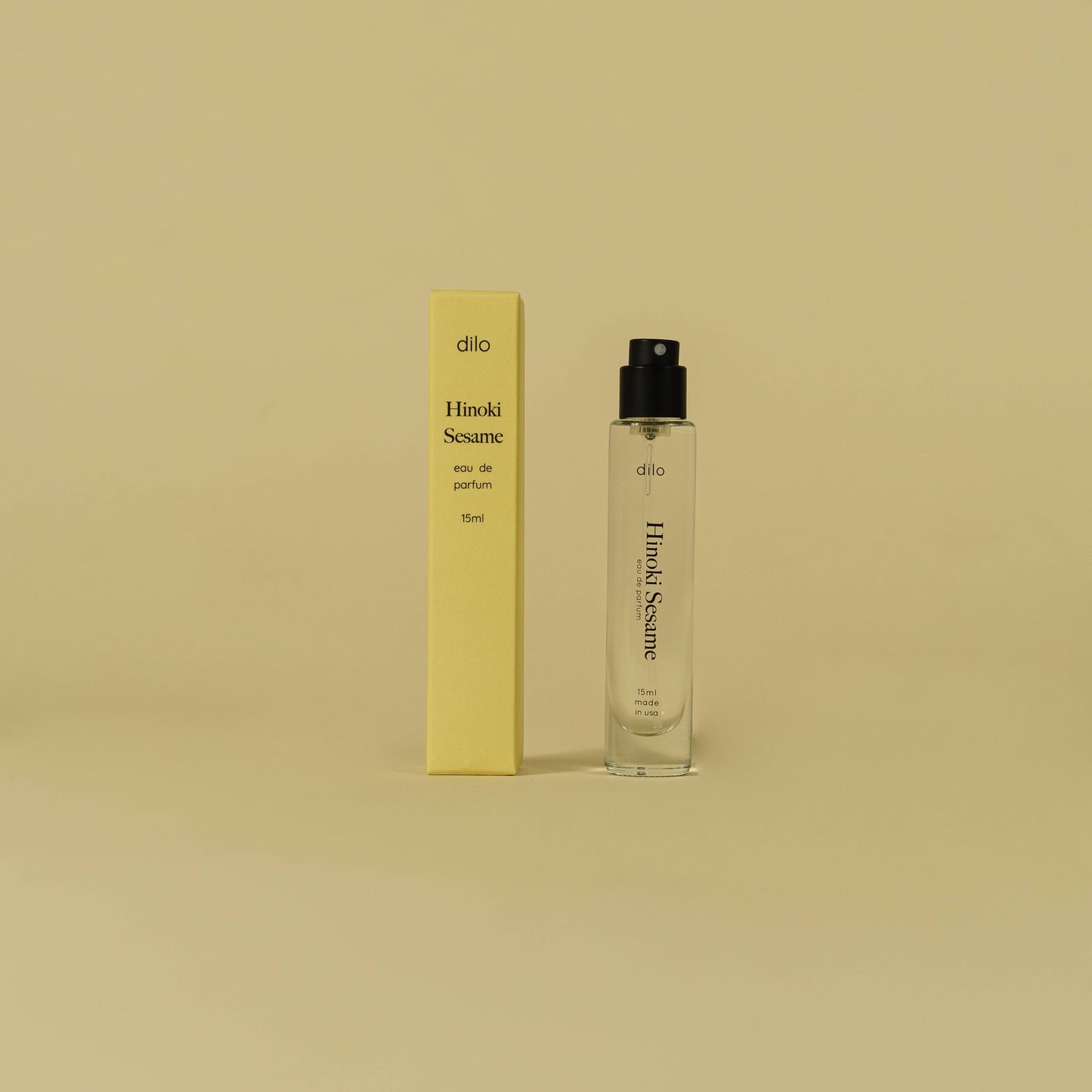 dilo Hinoki Sesame Unisex Eau de Parfum - Travel Spray